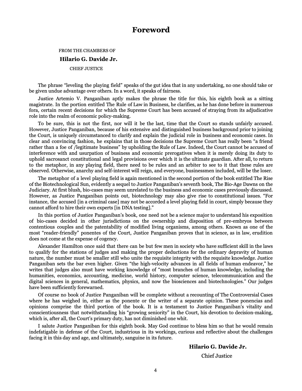 Leveling the Playing Field, page 4
