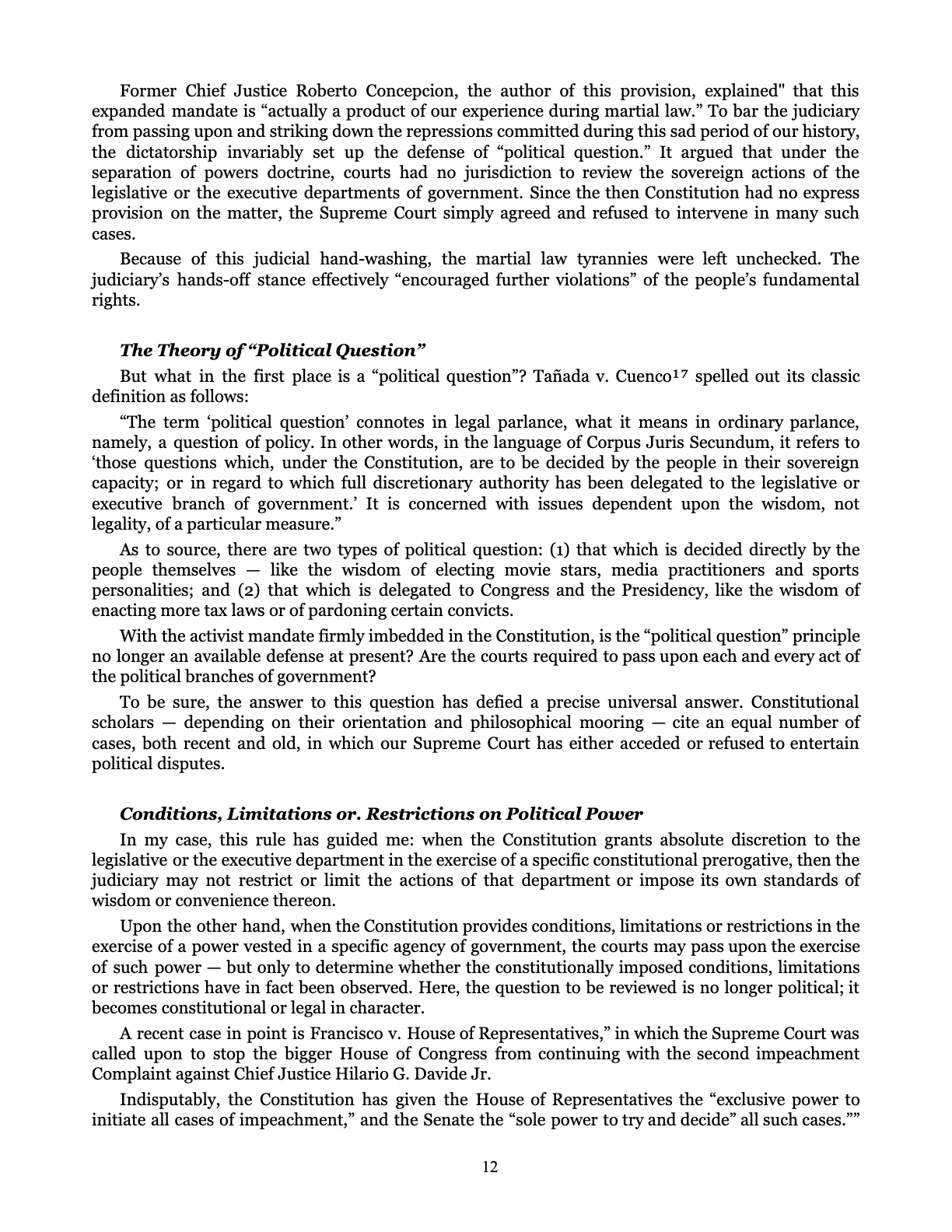 Leveling the Playing Field, page 12