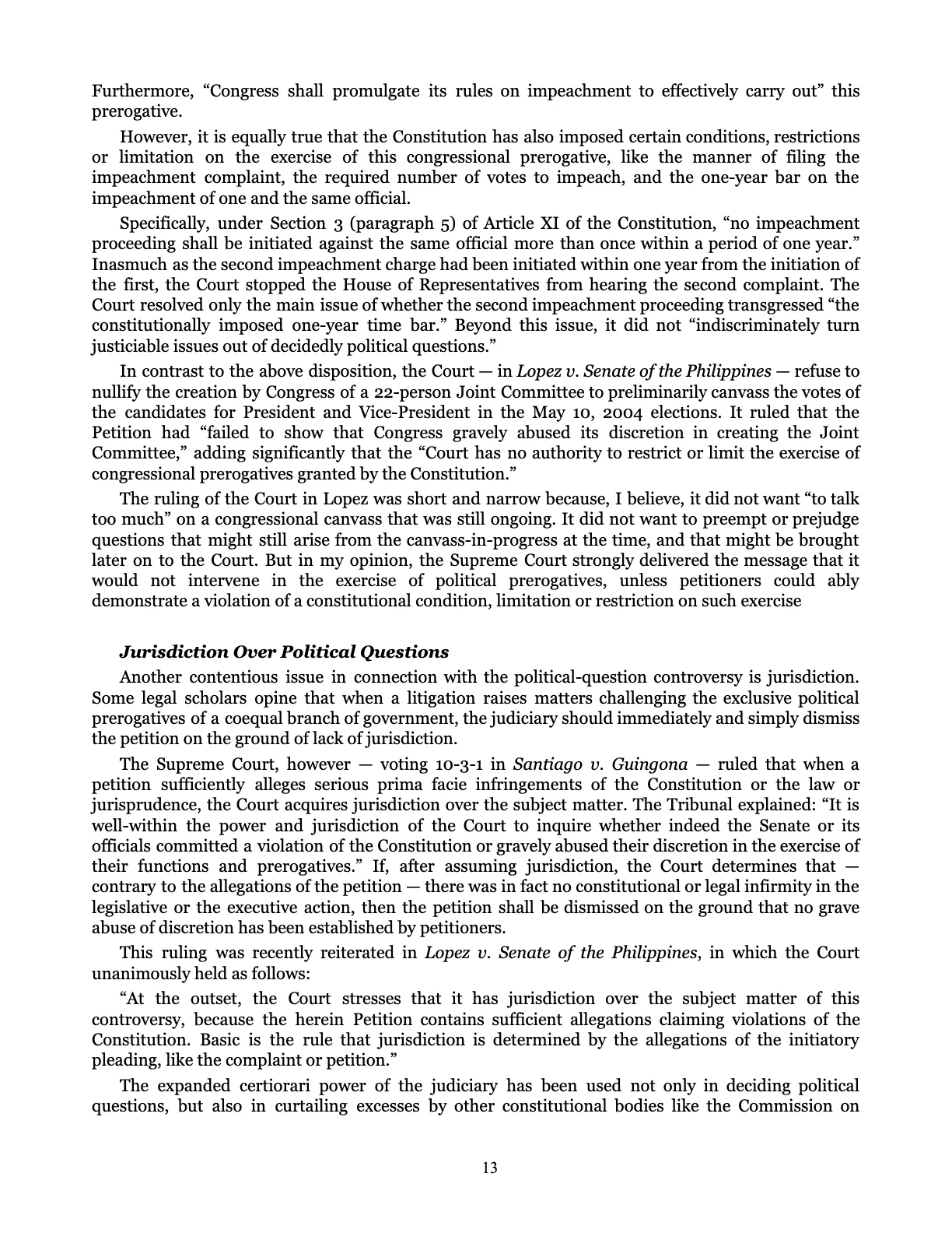 Leveling the Playing Field, page 13