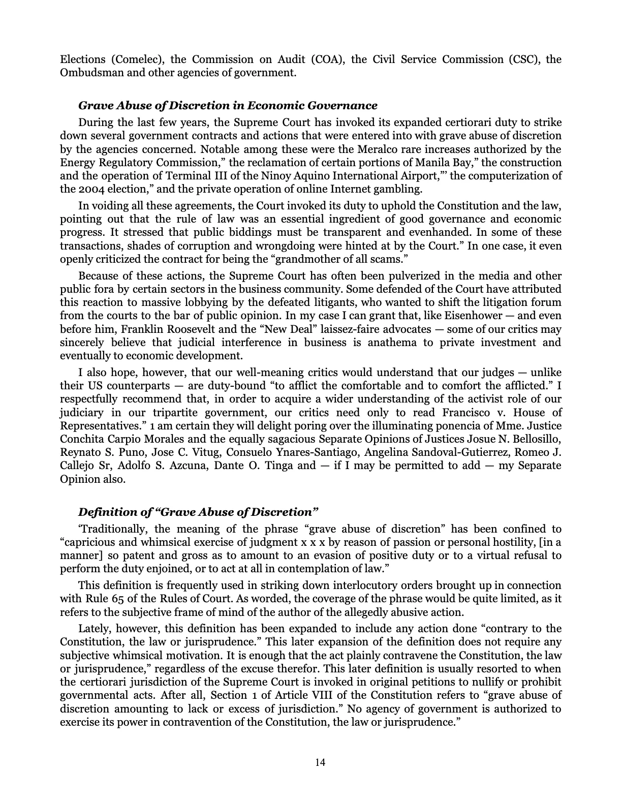 Leveling the Playing Field, page 14