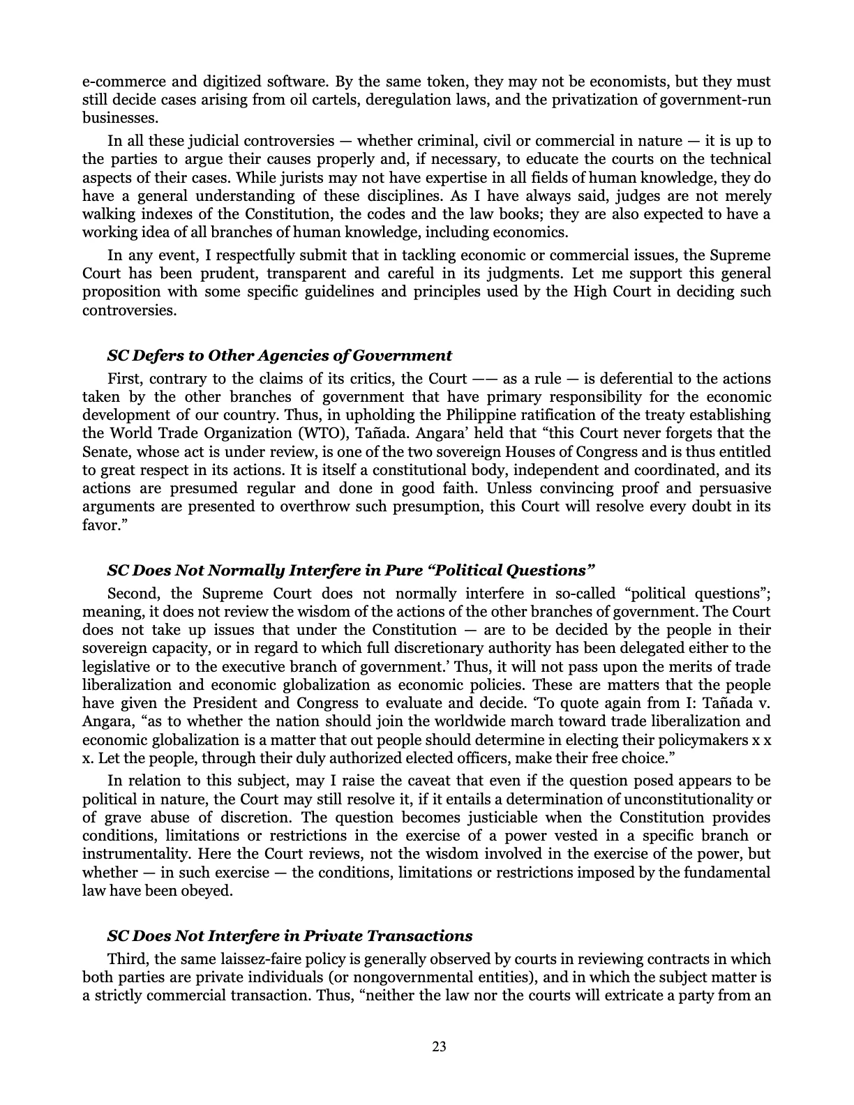 Leveling the Playing Field, page 23