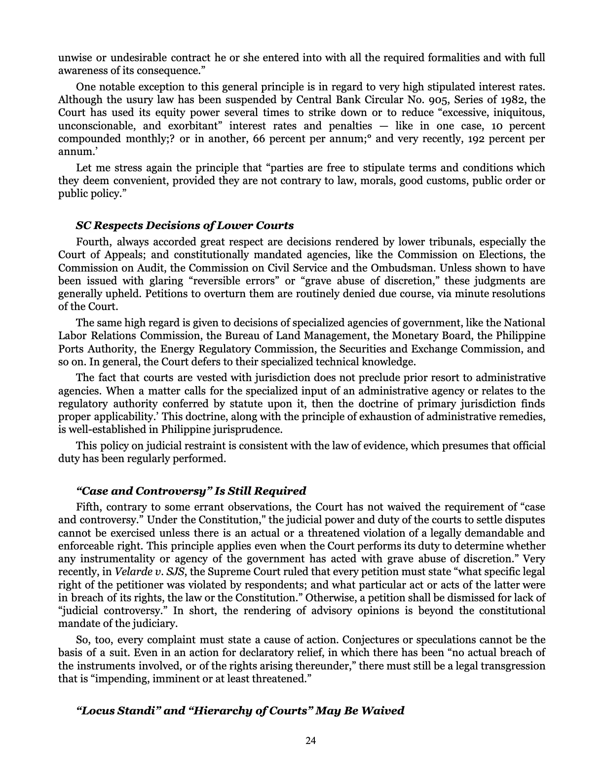 Leveling the Playing Field, page 24