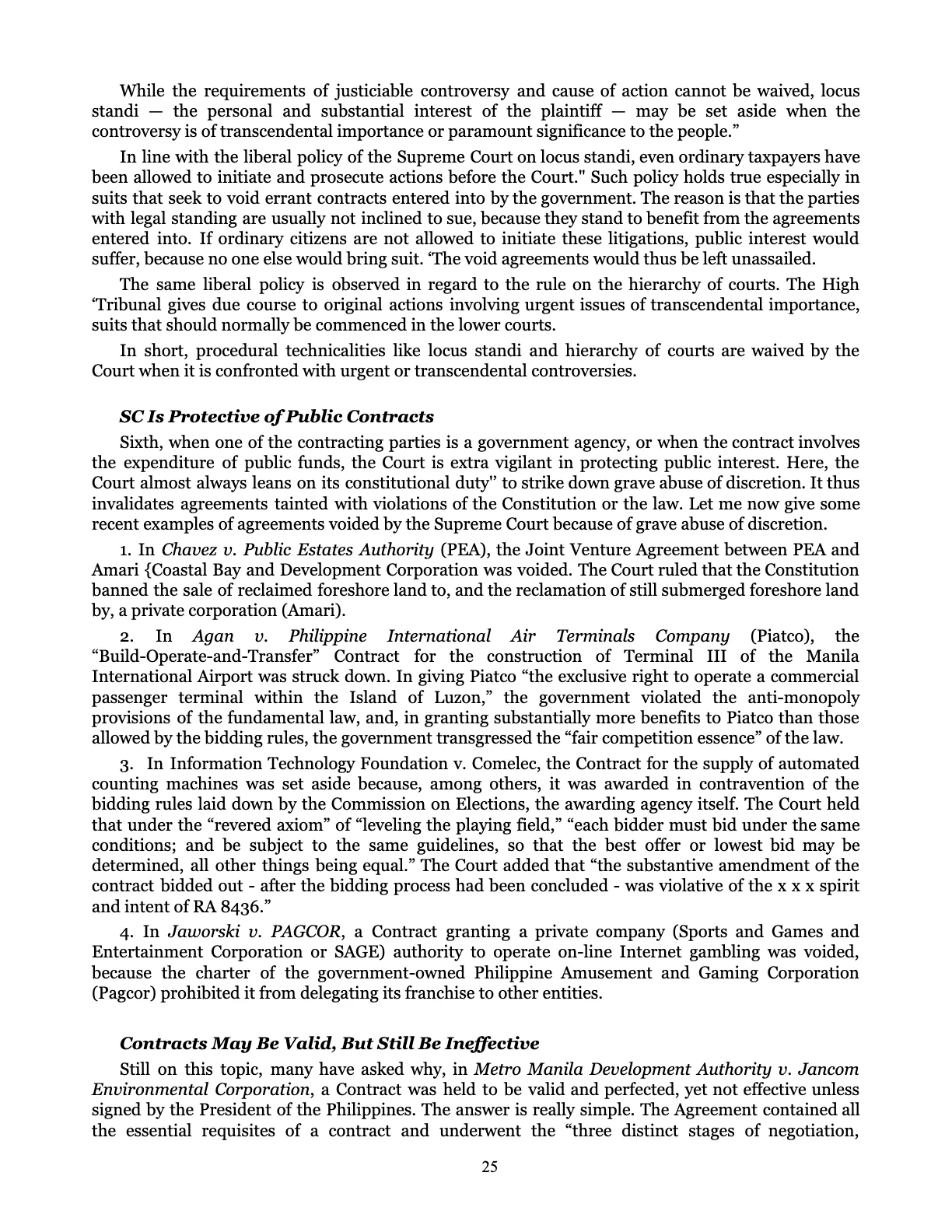 Leveling the Playing Field, page 25