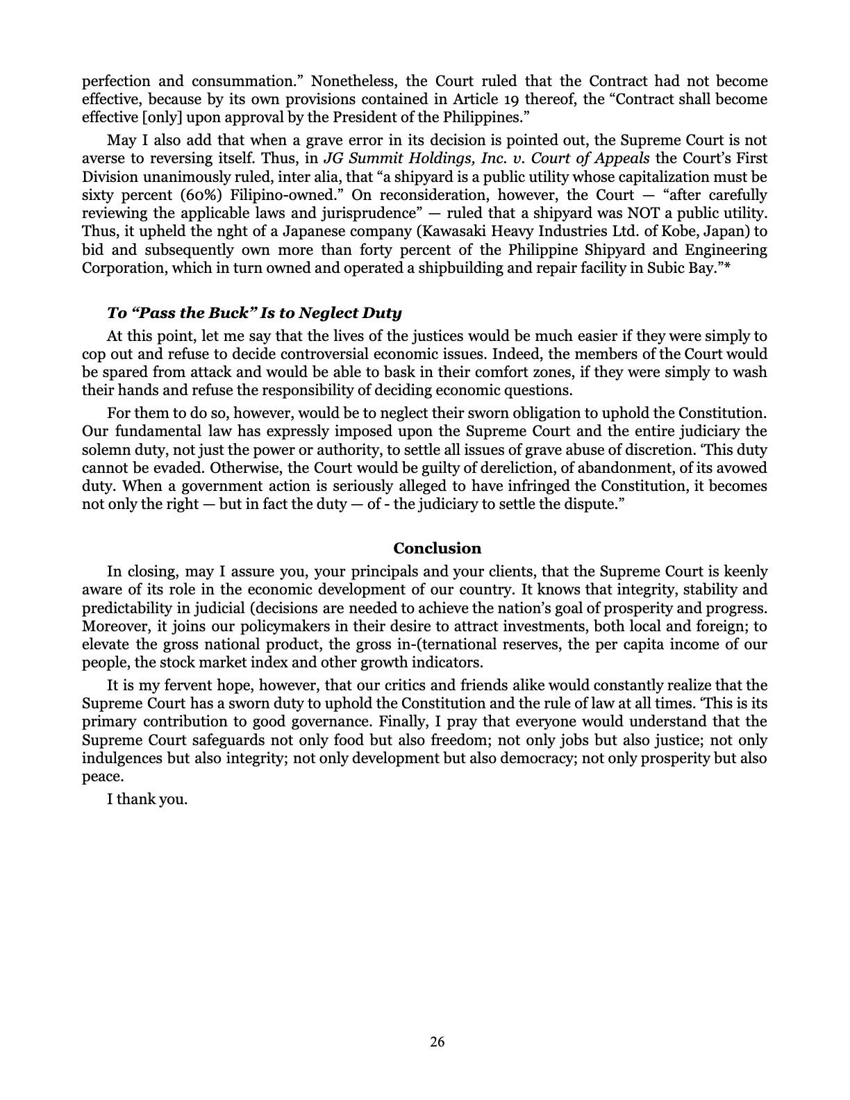Leveling the Playing Field, page 26