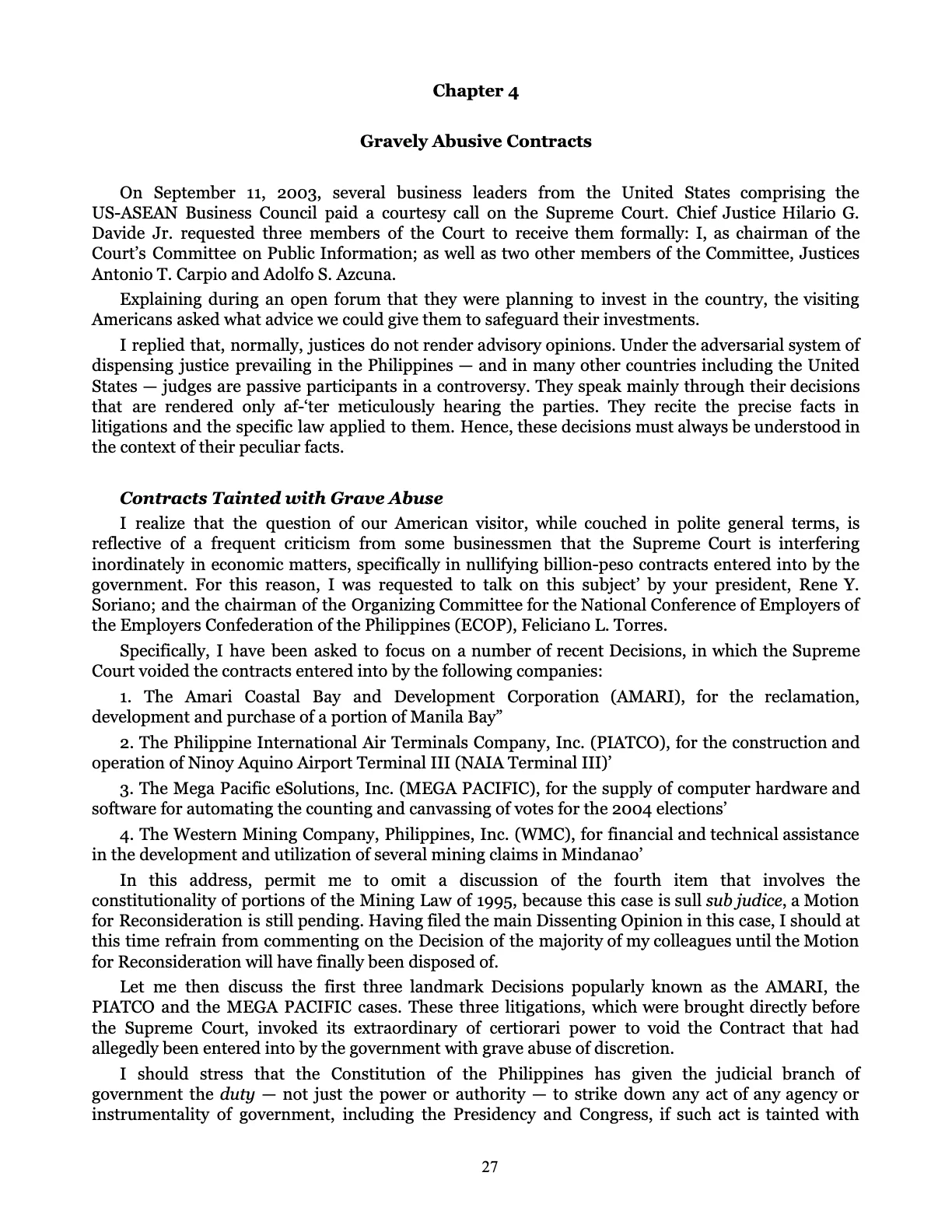 Leveling the Playing Field, page 27