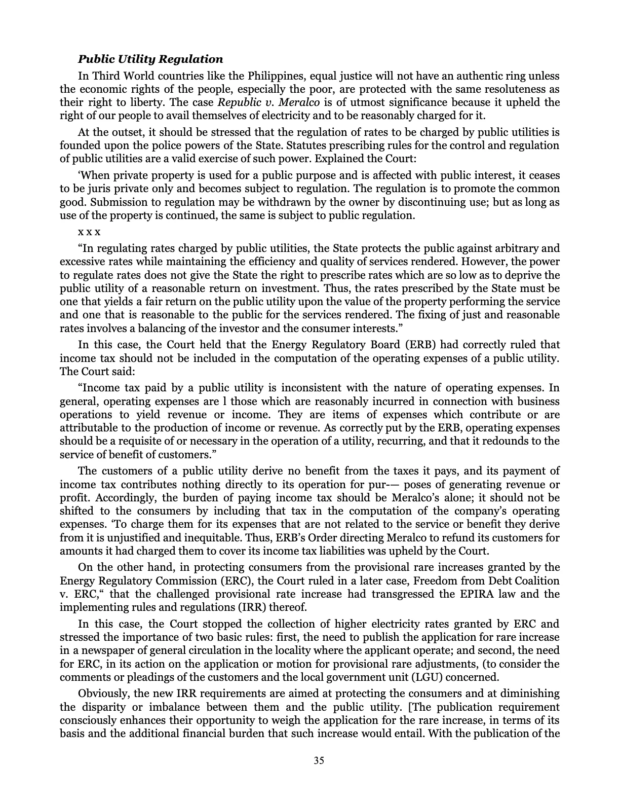 Leveling the Playing Field, page 35