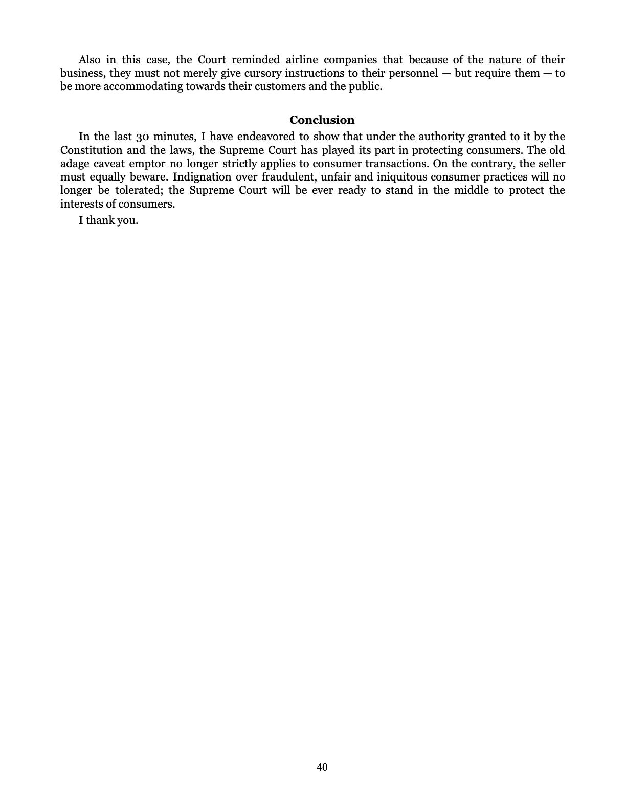 Leveling the Playing Field, page 40