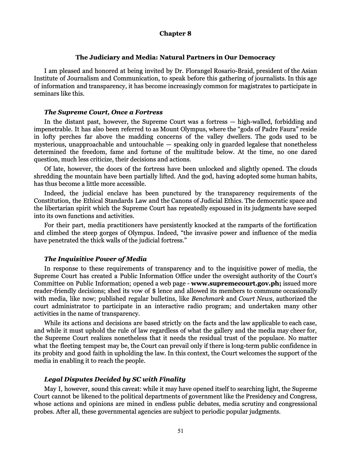 Leveling the Playing Field, page 51