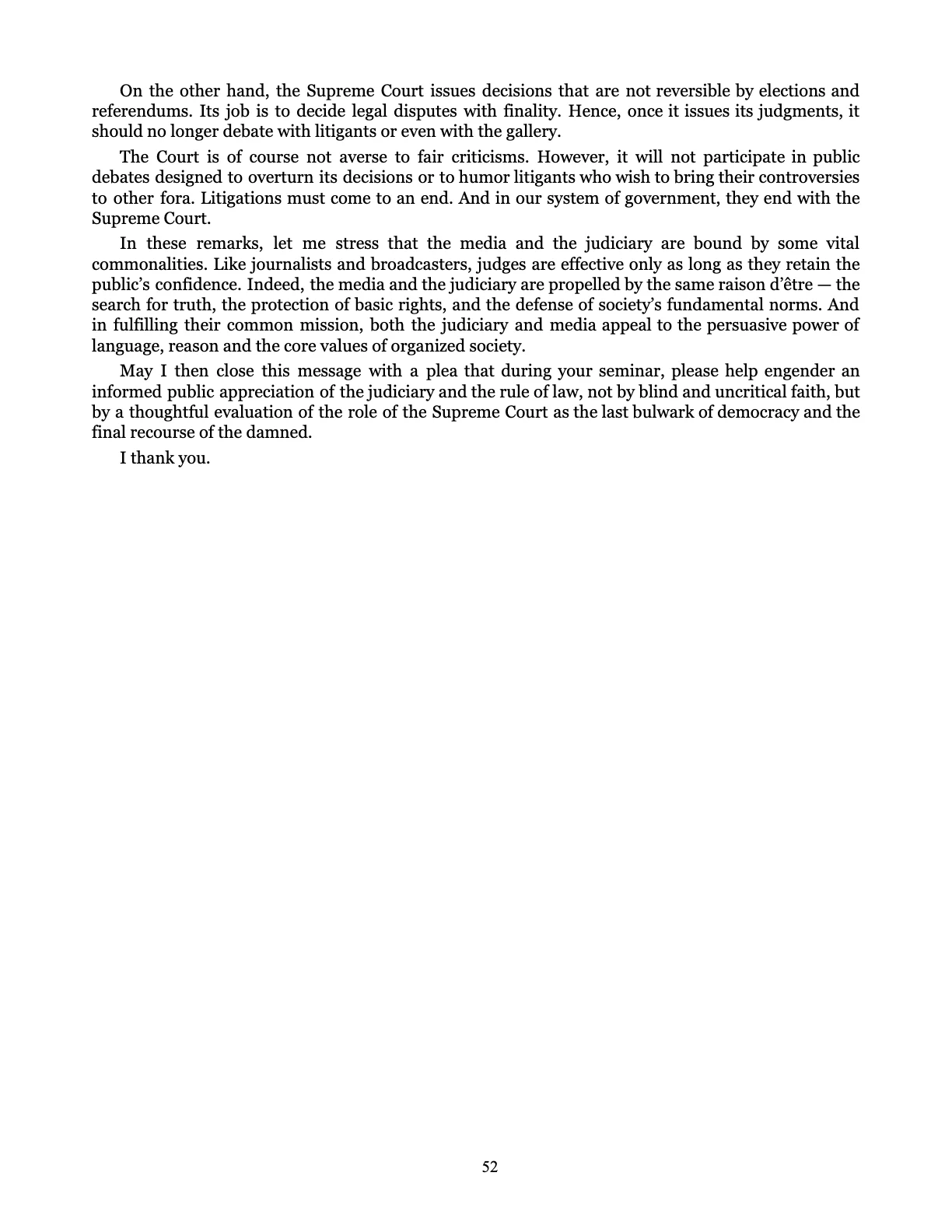 Leveling the Playing Field, page 52