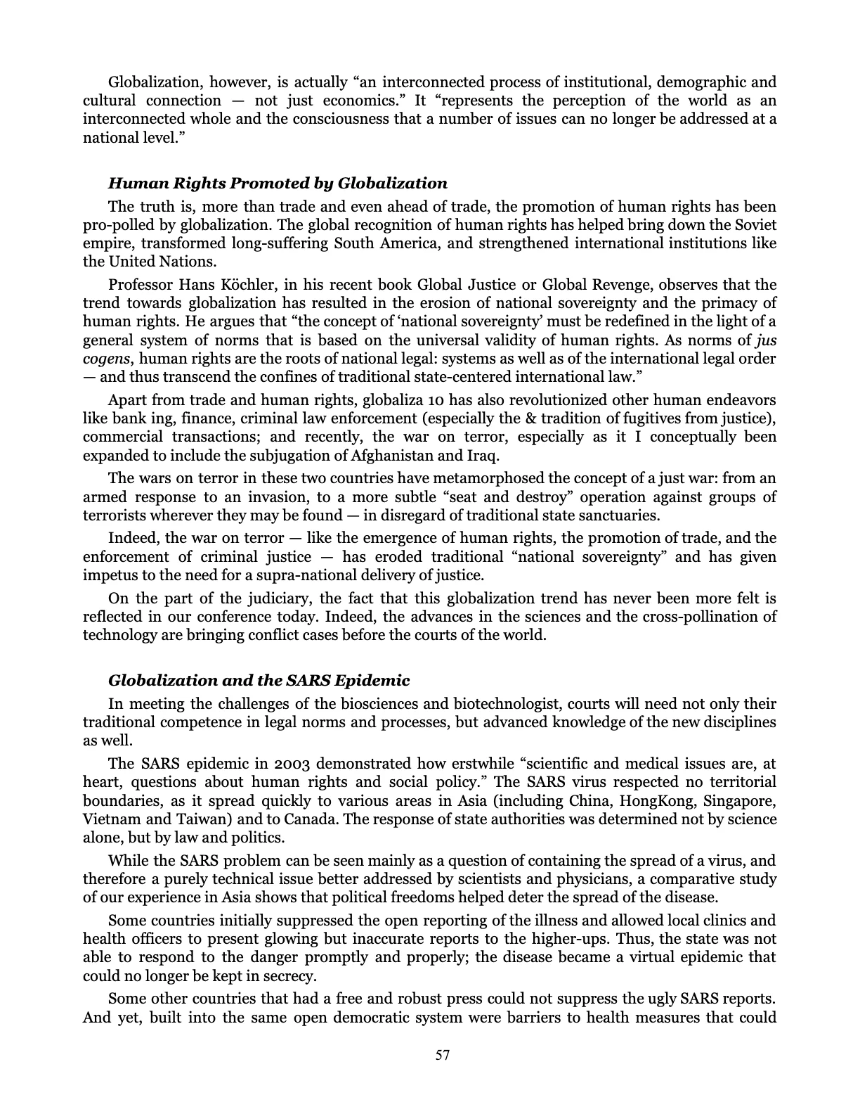 Leveling the Playing Field, page 57