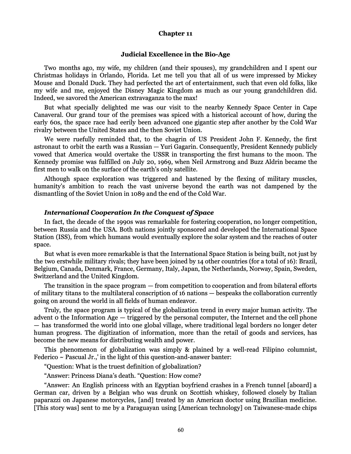Leveling the Playing Field, page 60