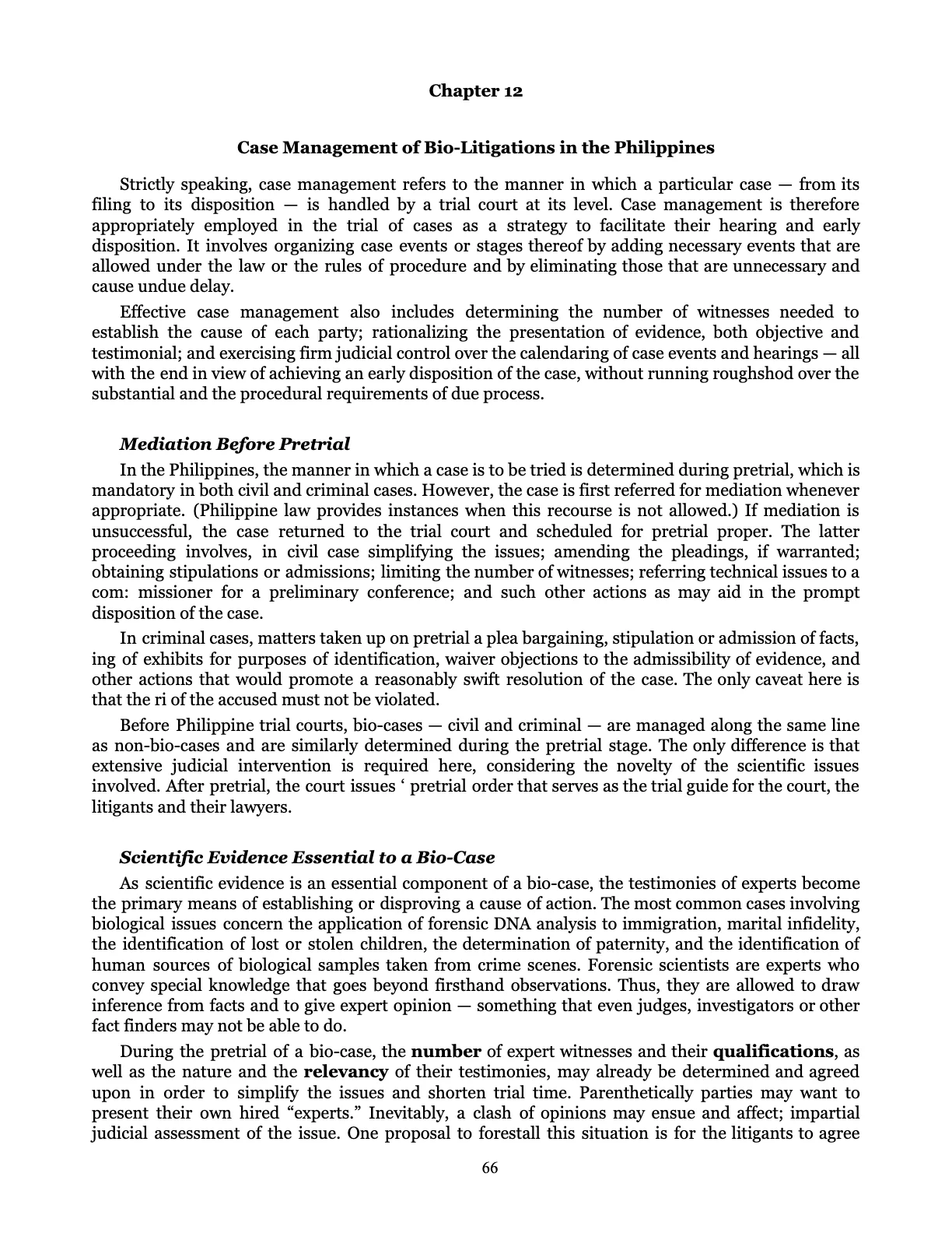 Leveling the Playing Field, page 66