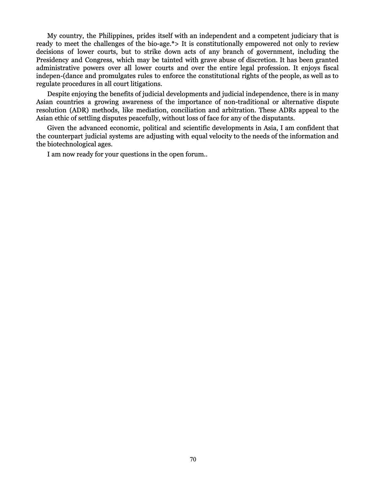 Leveling the Playing Field, page 70