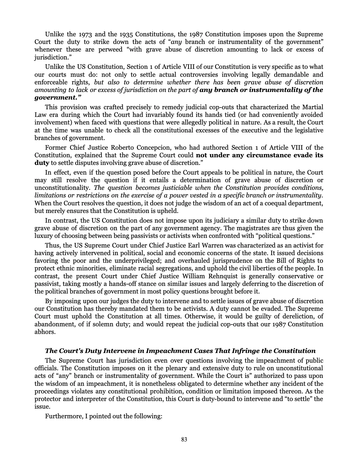 Leveling the Playing Field, page 83