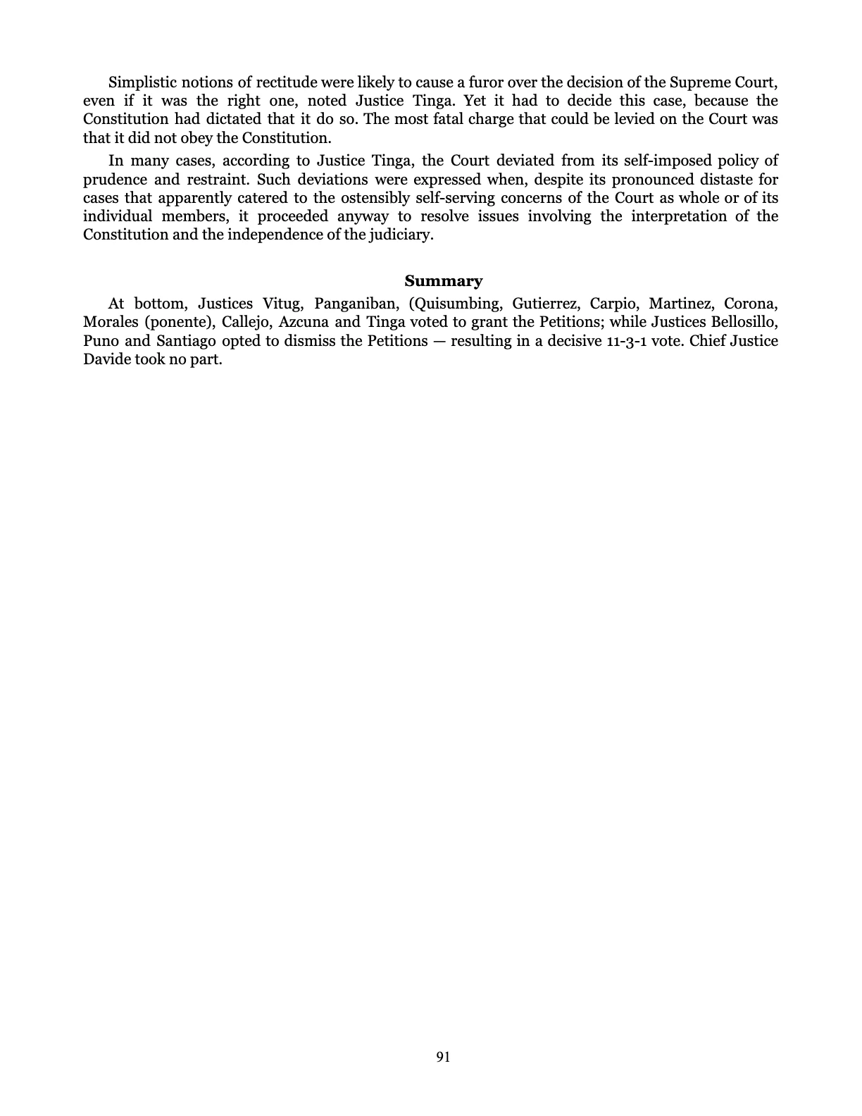Leveling the Playing Field, page 91