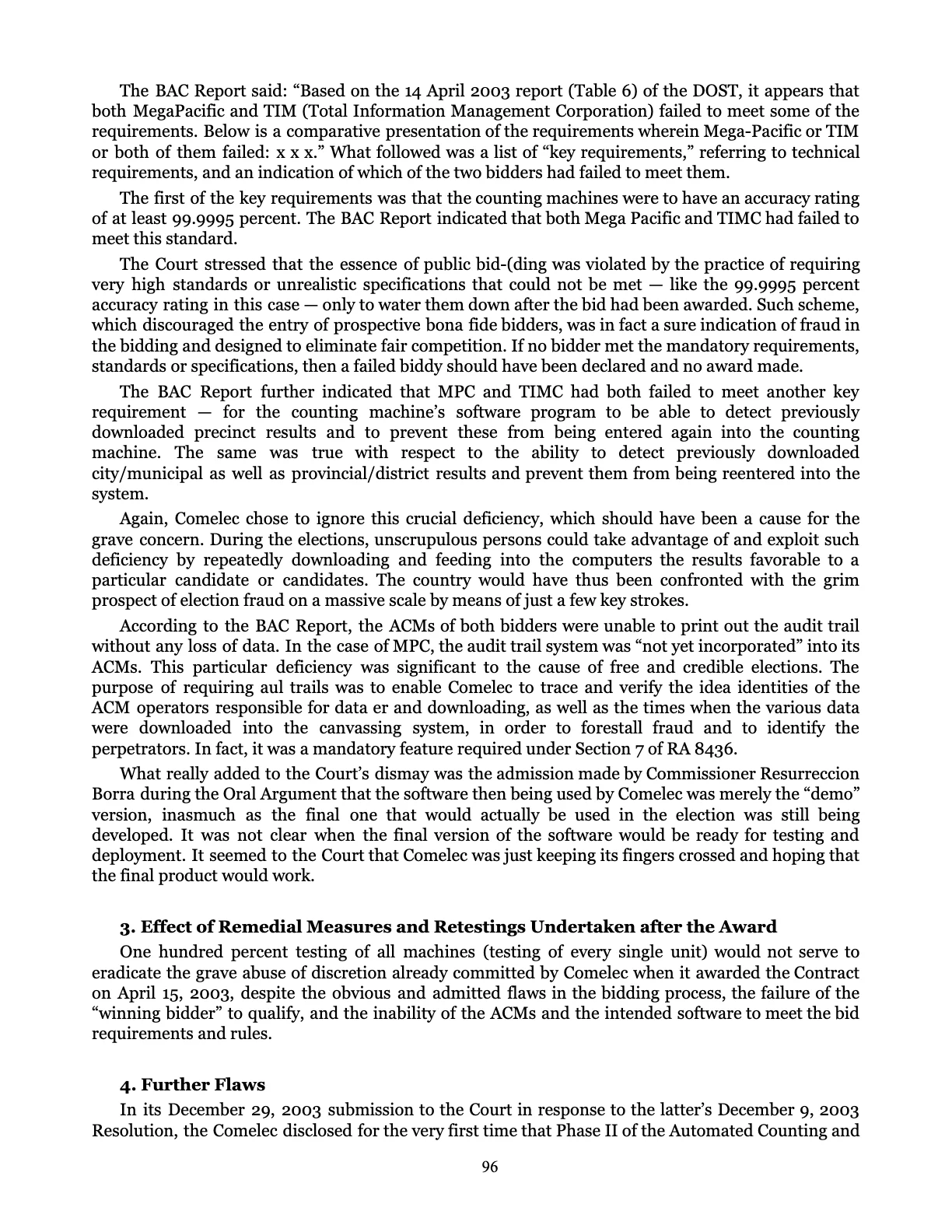 Leveling the Playing Field, page 96