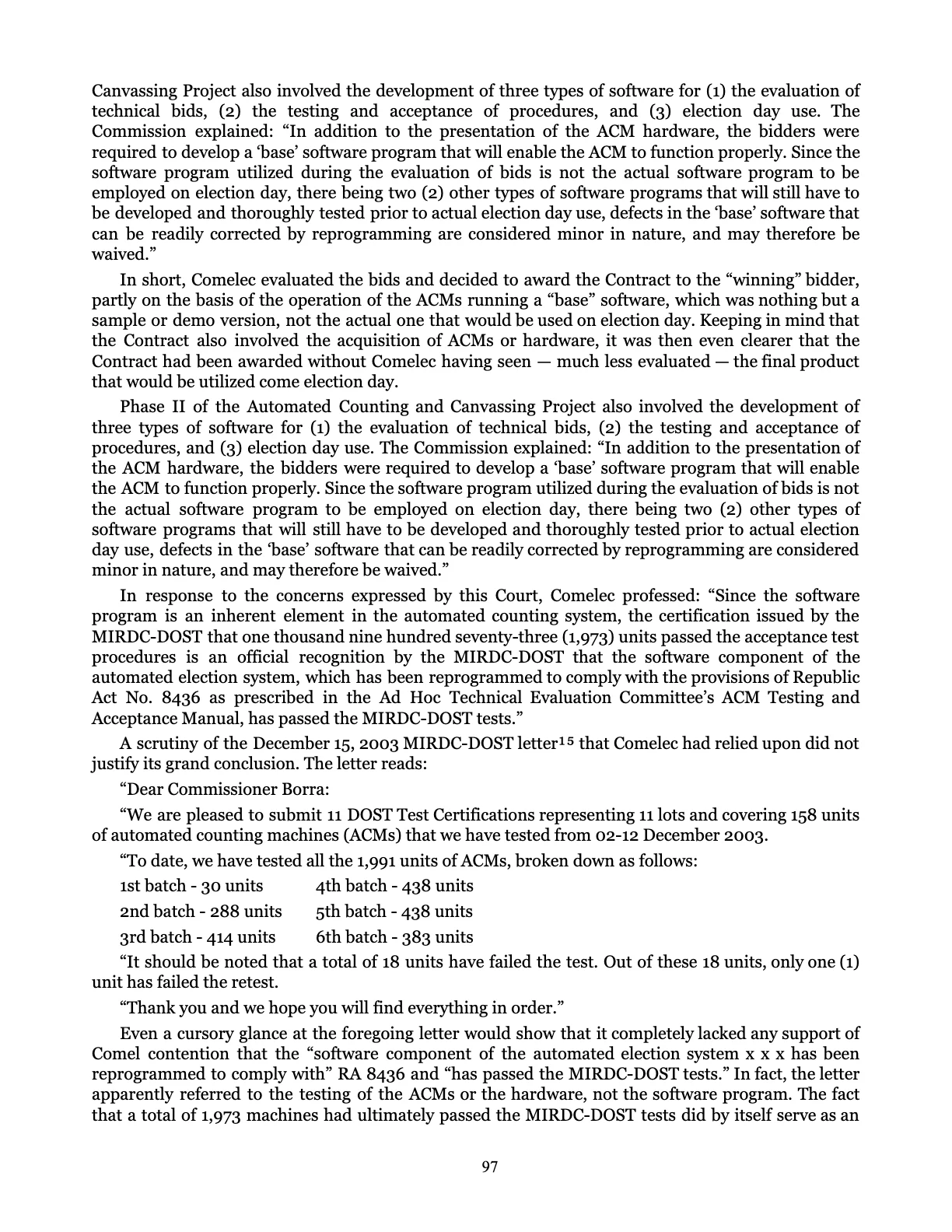 Leveling the Playing Field, page 97