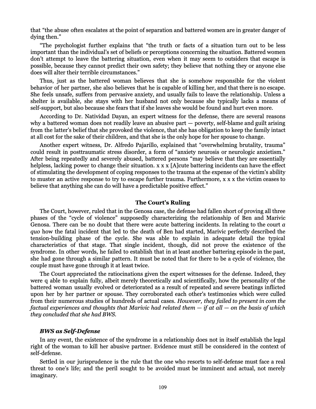 Leveling the Playing Field, page 109