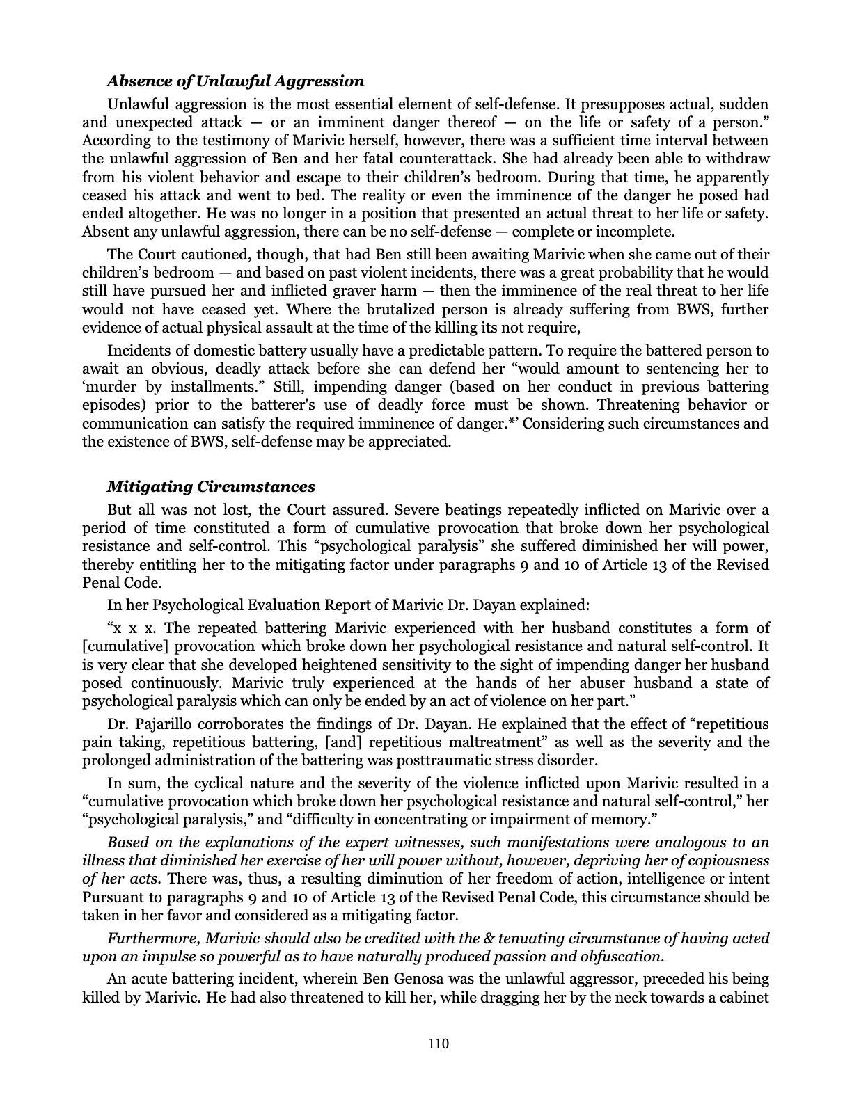Leveling the Playing Field, page 110