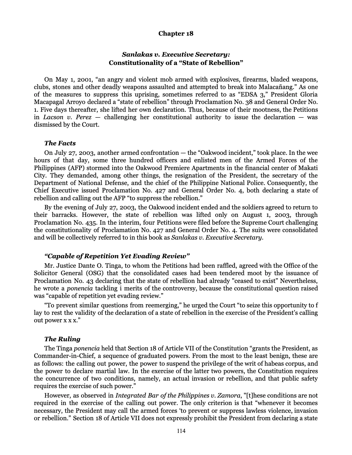 Leveling the Playing Field, page 114