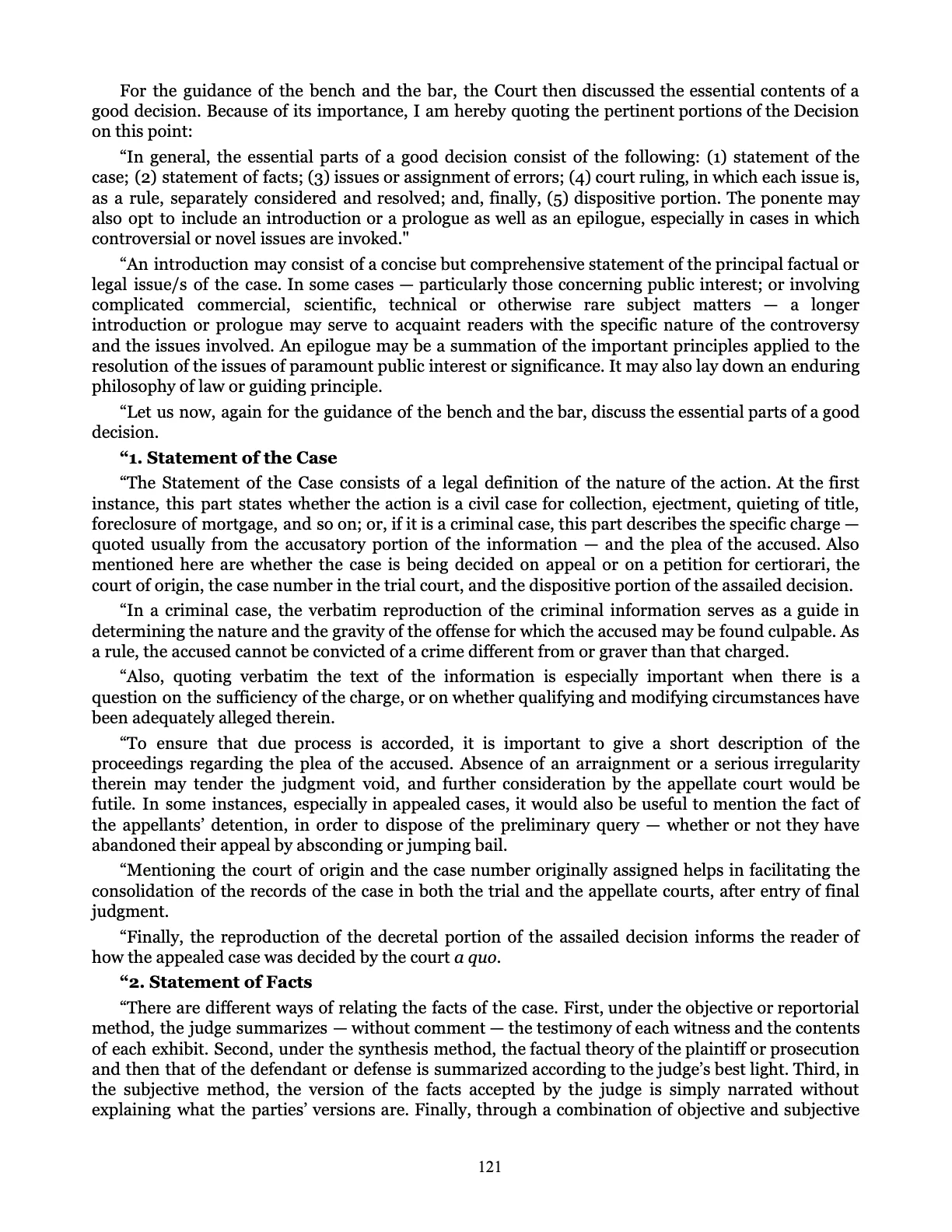 Leveling the Playing Field, page 121