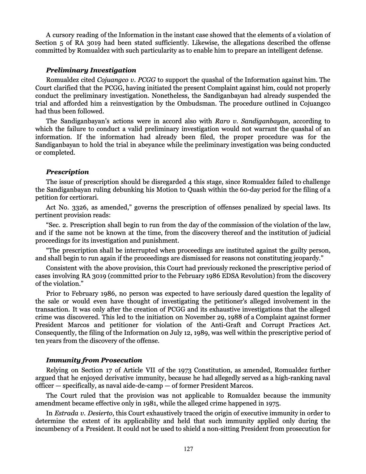 Leveling the Playing Field, page 127
