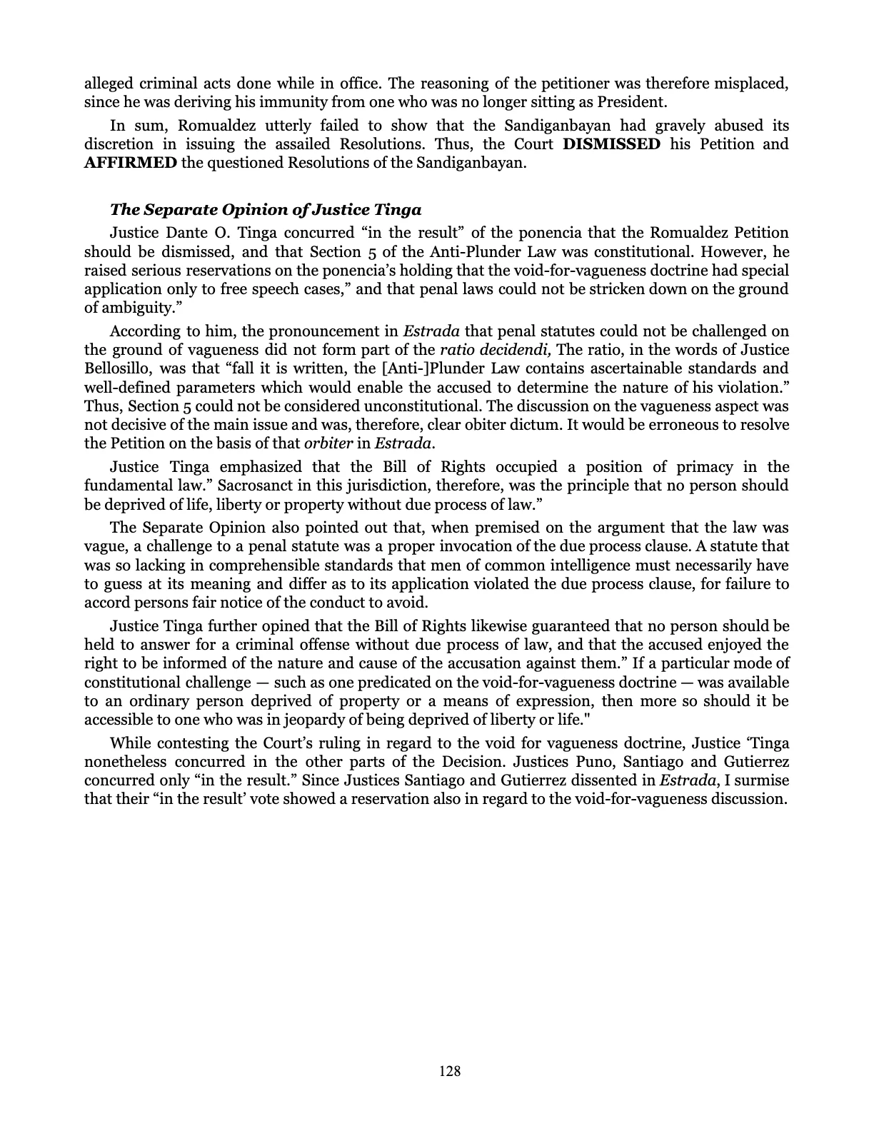 Leveling the Playing Field, page 128