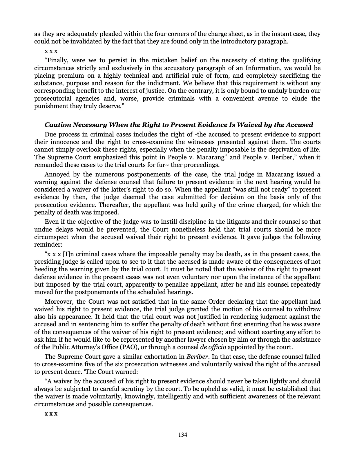 Leveling the Playing Field, page 134
