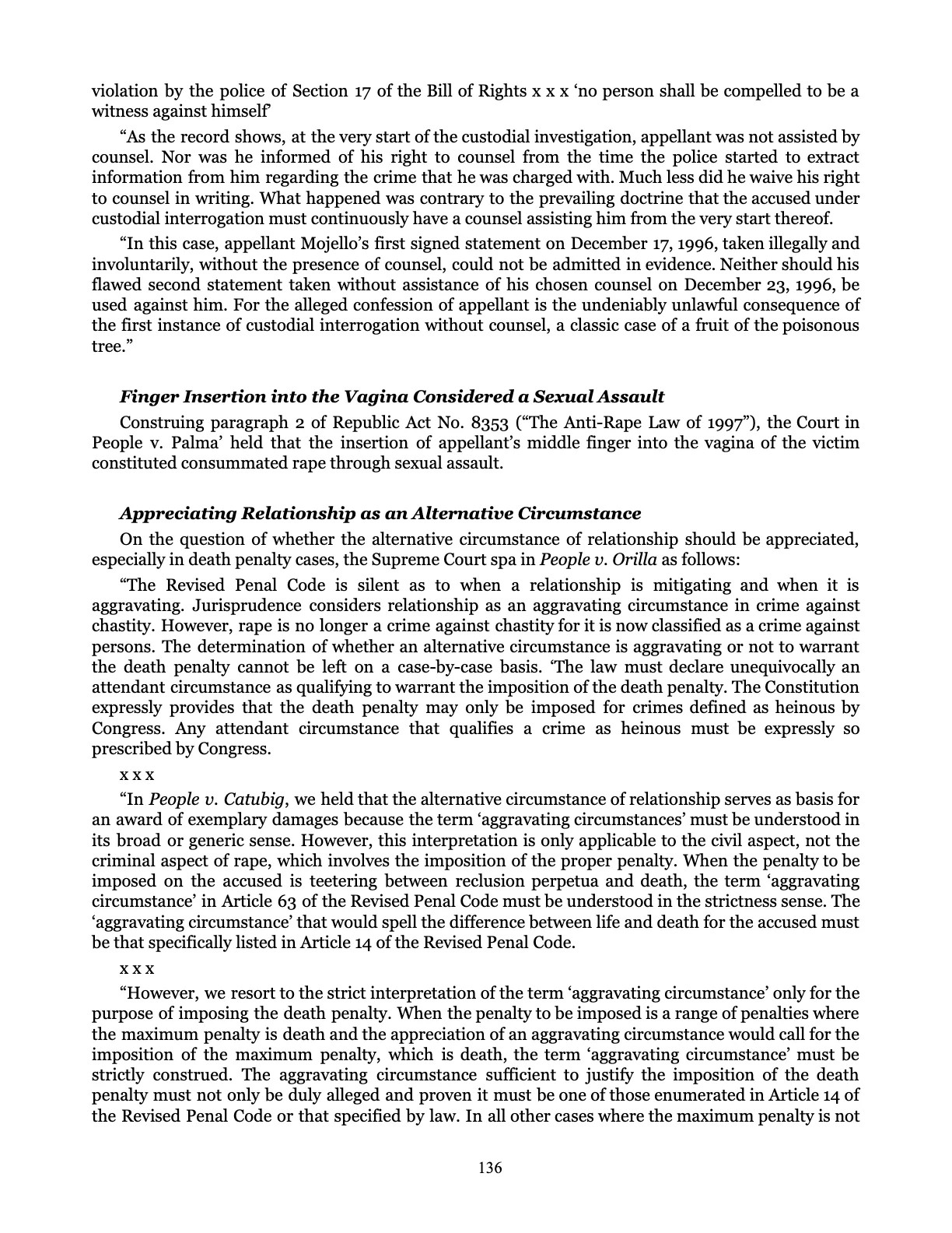 Leveling the Playing Field, page 136