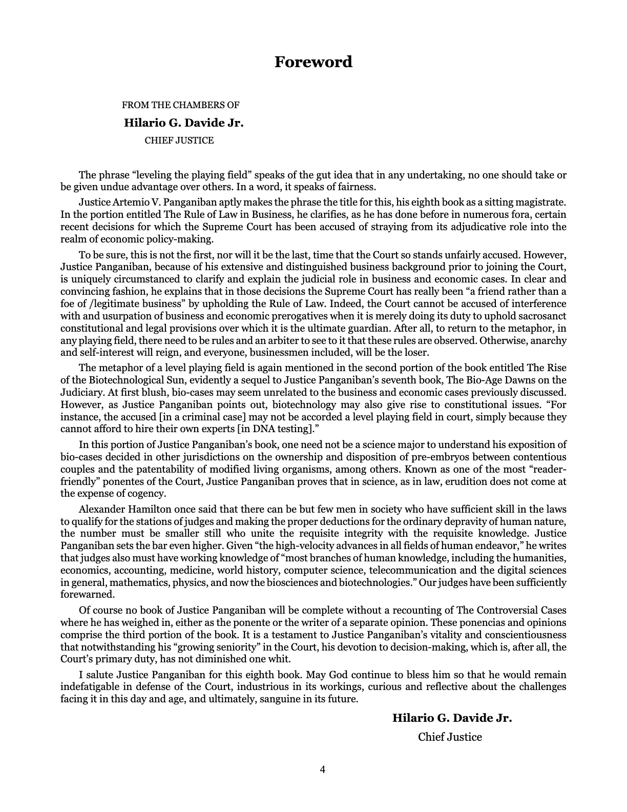 Leveling the Playing Field, page 4