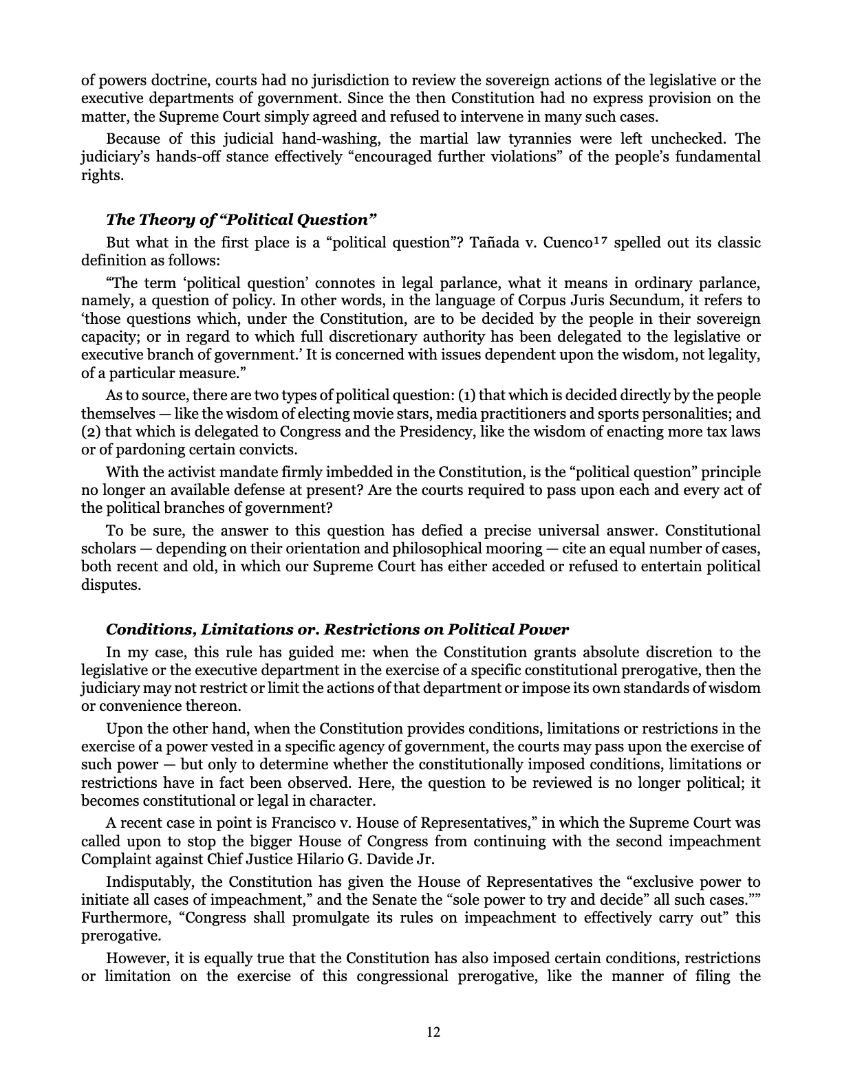 Leveling the Playing Field, page 12