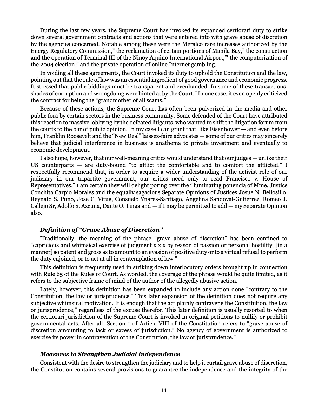 Leveling the Playing Field, page 14