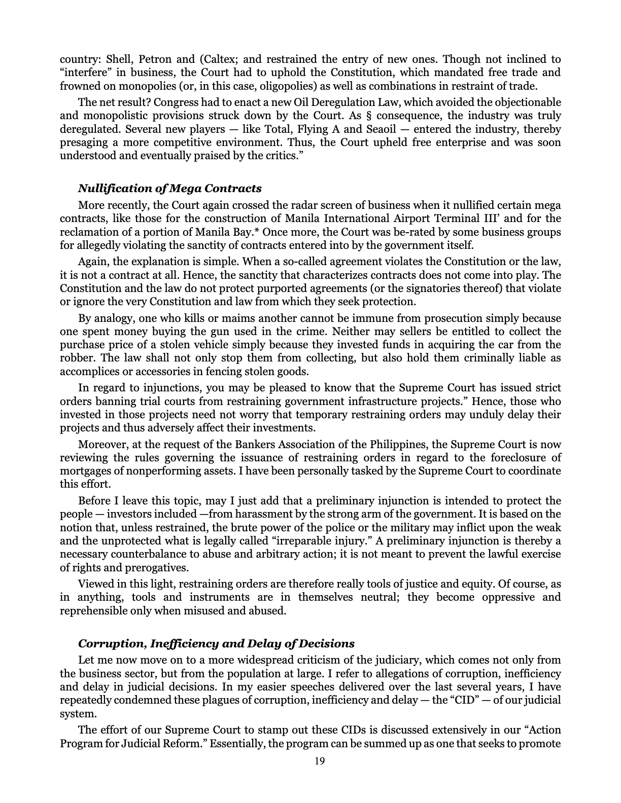 Leveling the Playing Field, page 19