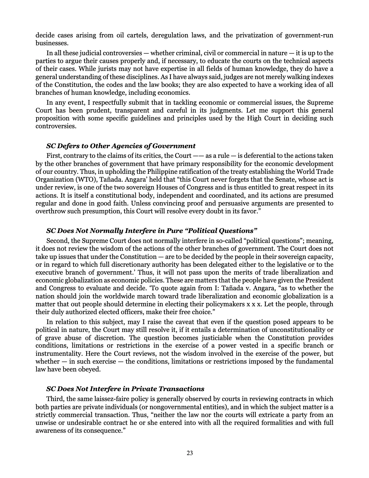 Leveling the Playing Field, page 23