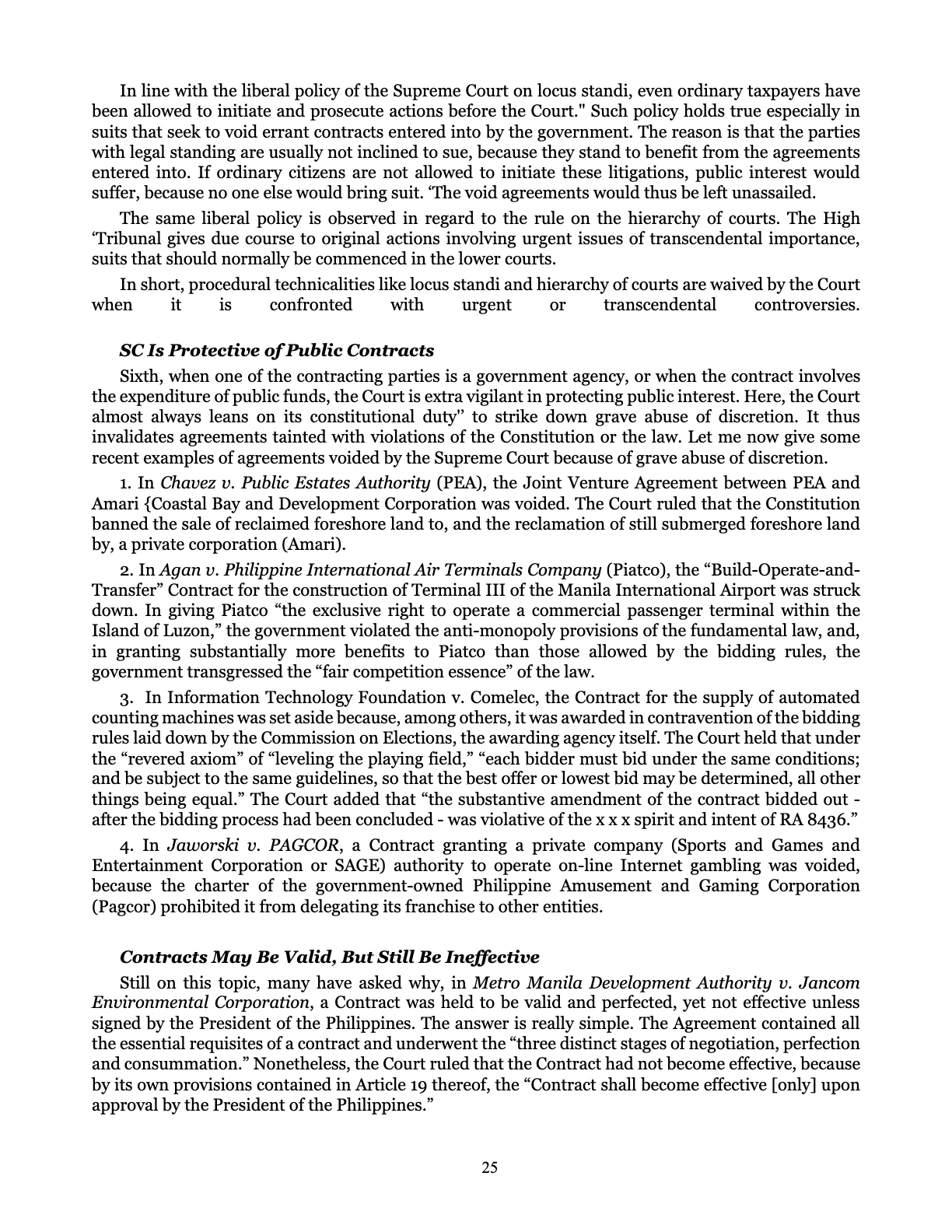 Leveling the Playing Field, page 25
