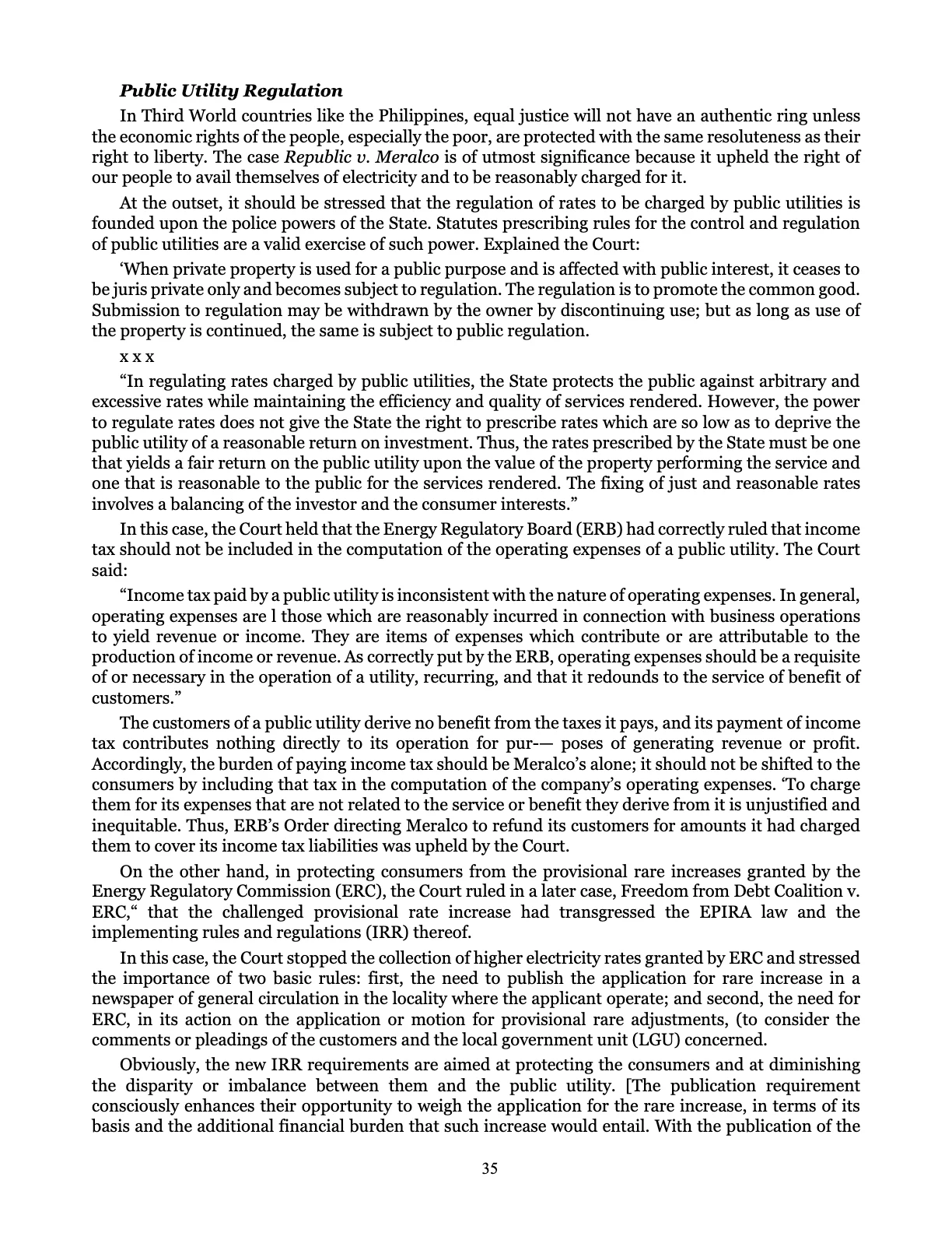 Leveling the Playing Field, page 35