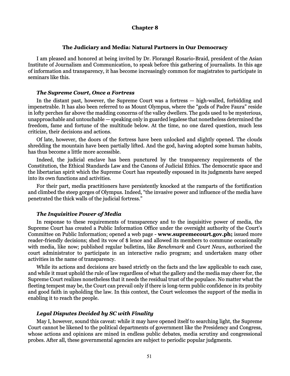 Leveling the Playing Field, page 51