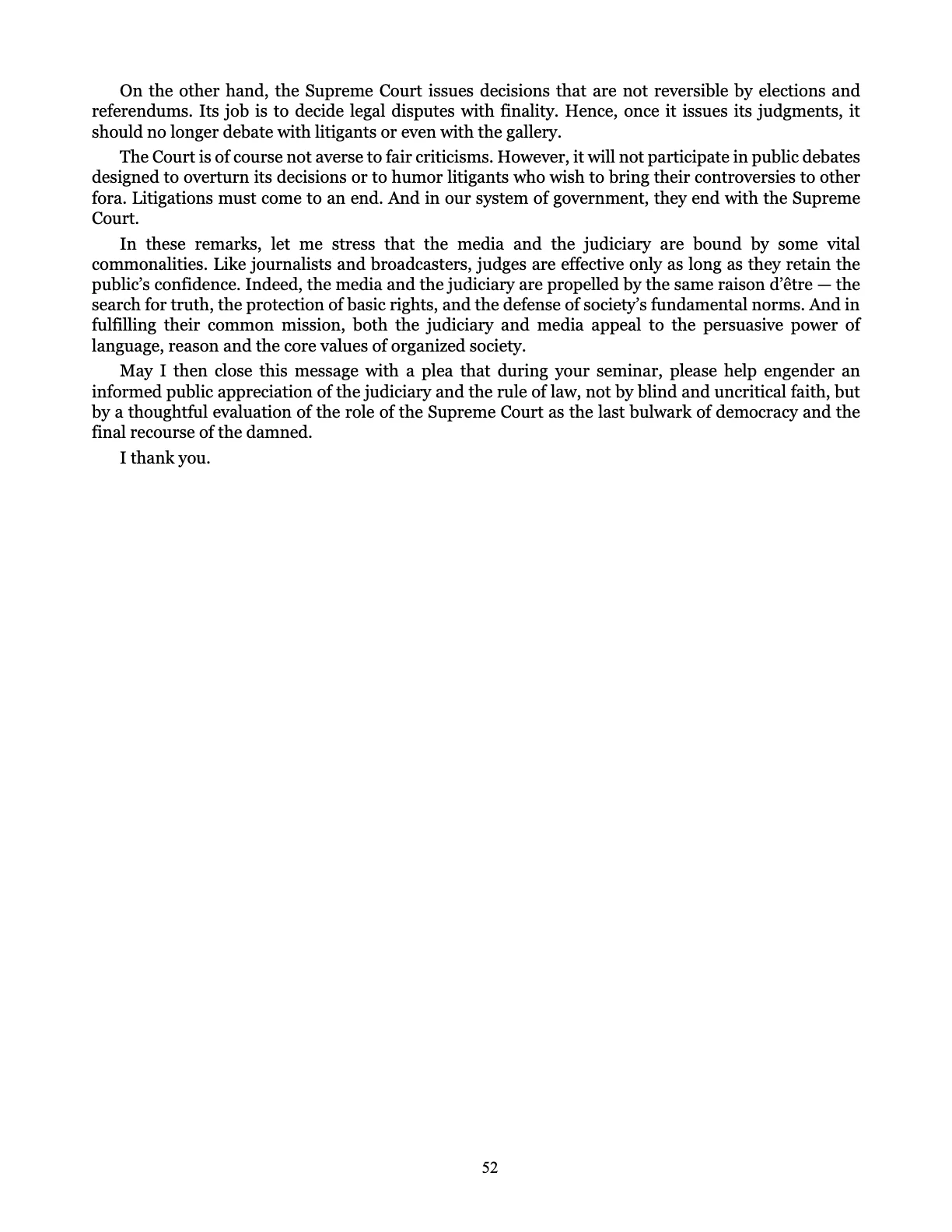 Leveling the Playing Field, page 52