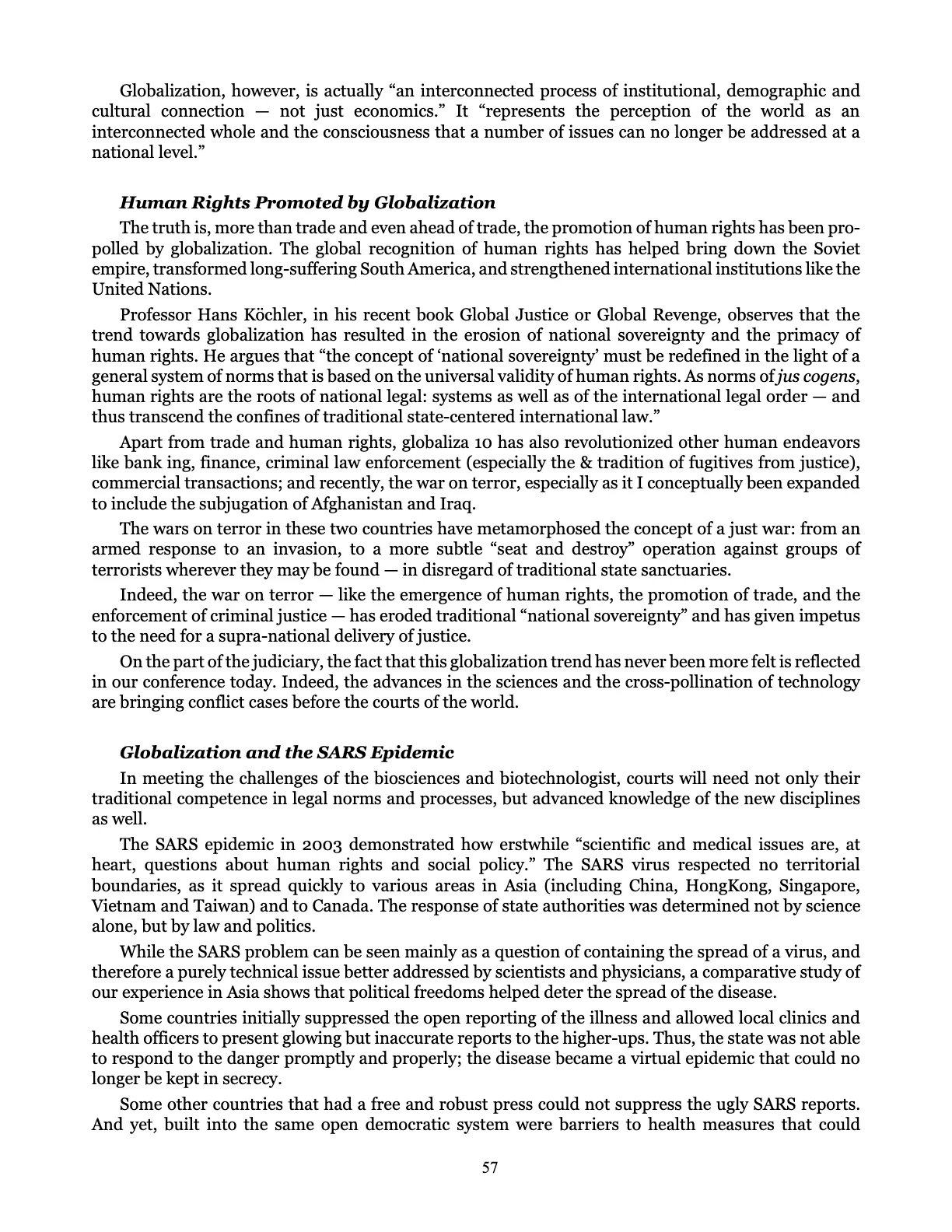 Leveling the Playing Field, page 57