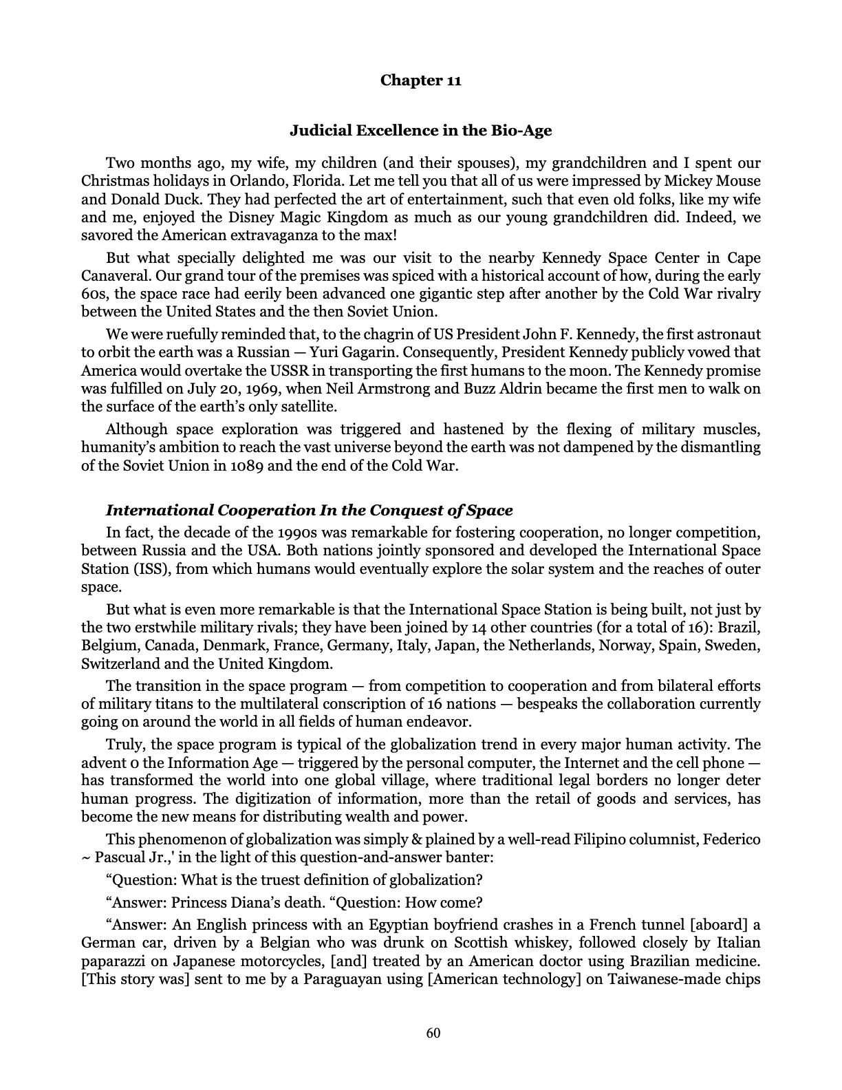 Leveling the Playing Field, page 60