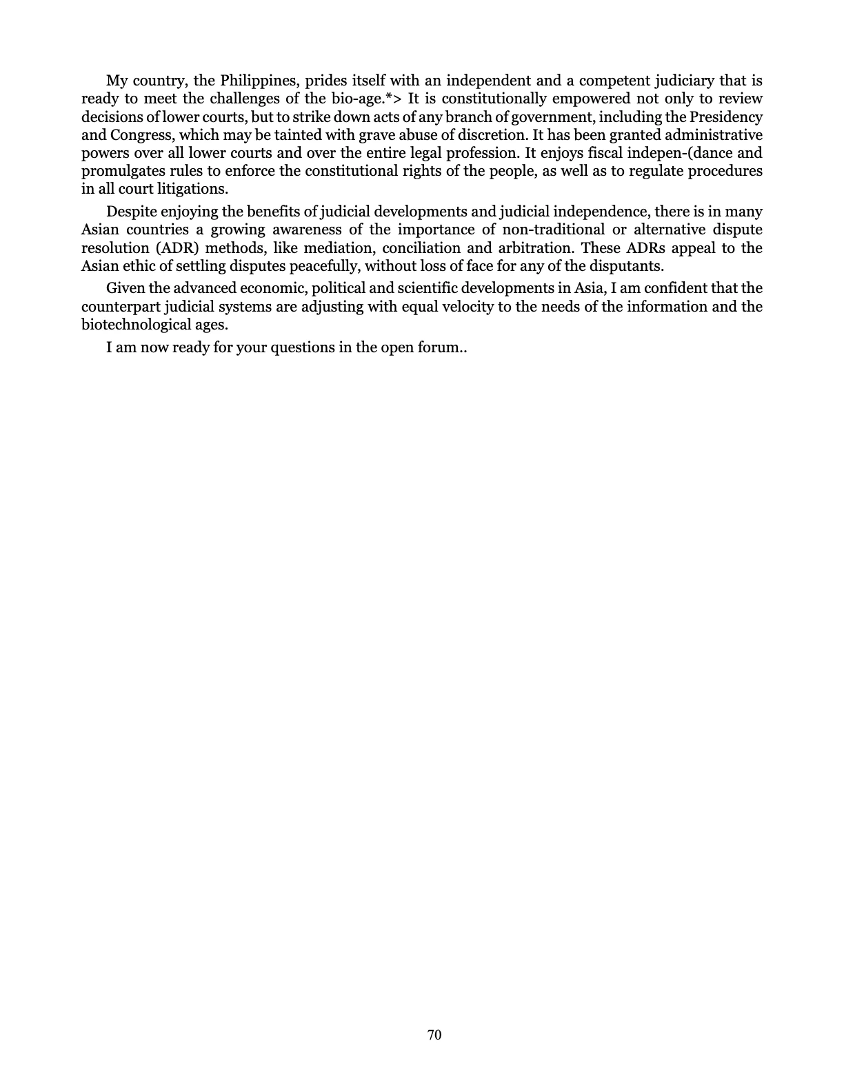 Leveling the Playing Field, page 70
