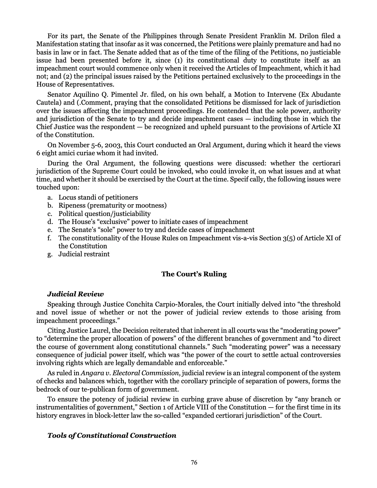Leveling the Playing Field, page 76