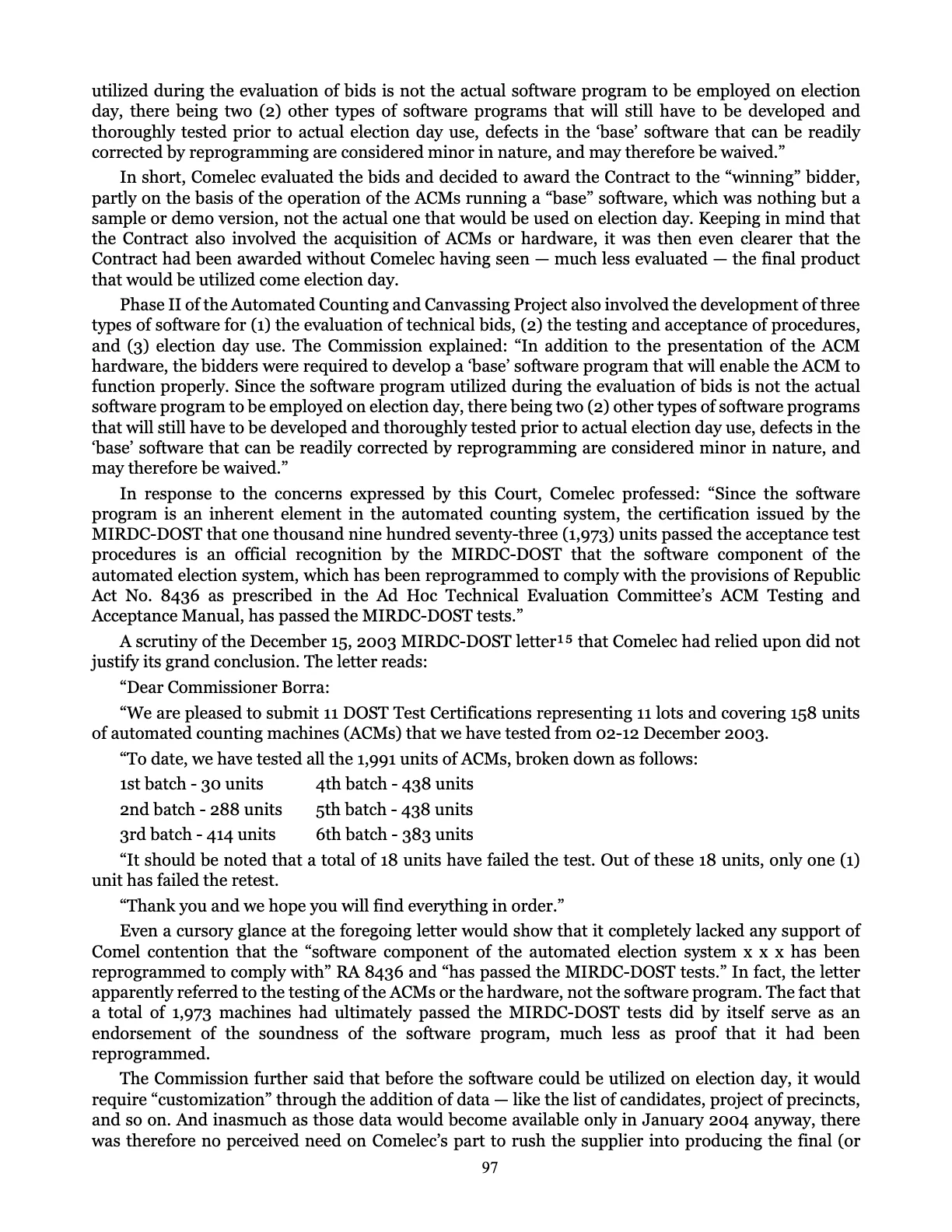 Leveling the Playing Field, page 97
