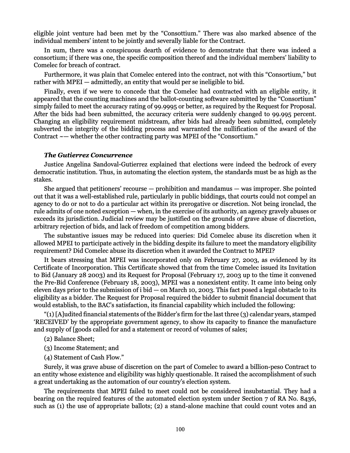 Leveling the Playing Field, page 100