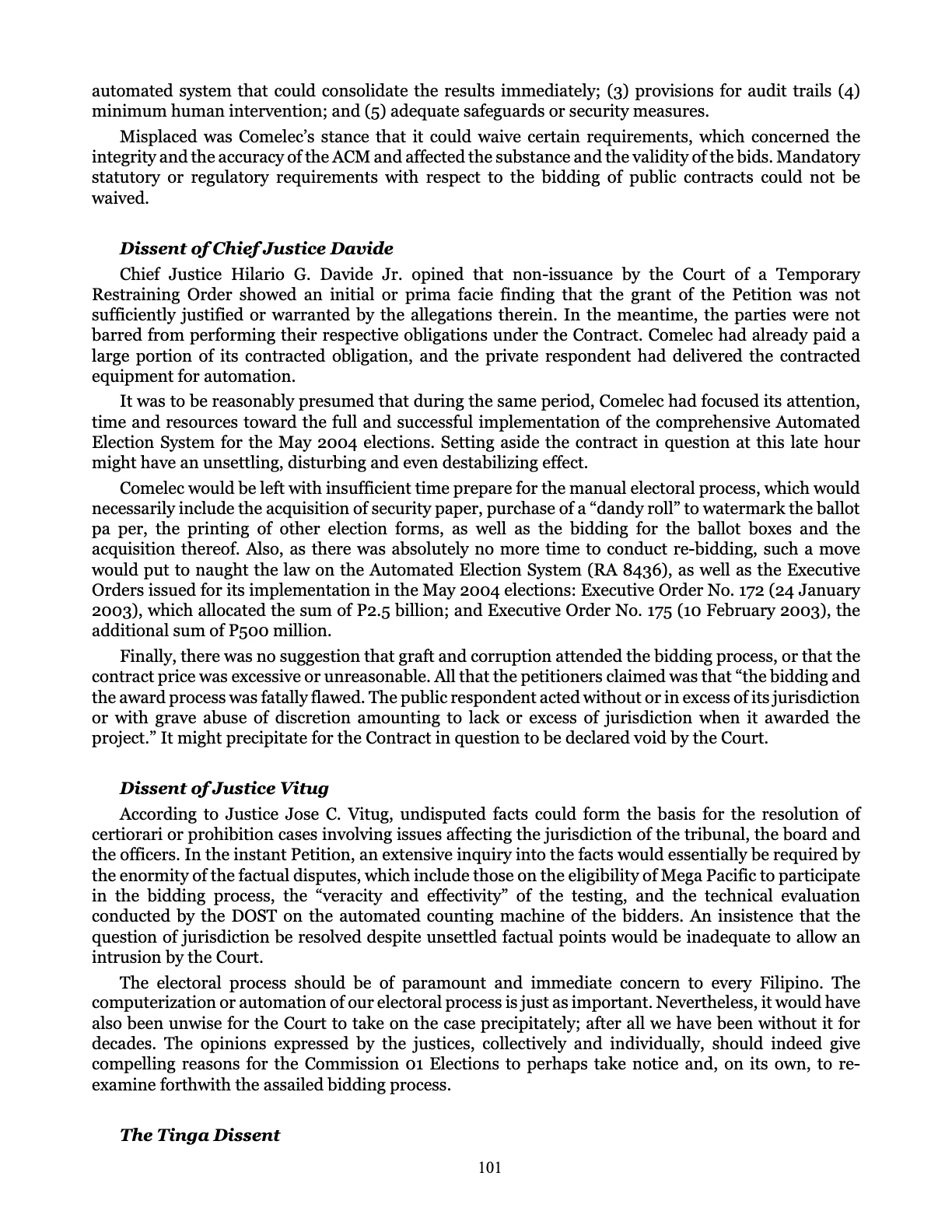Leveling the Playing Field, page 101