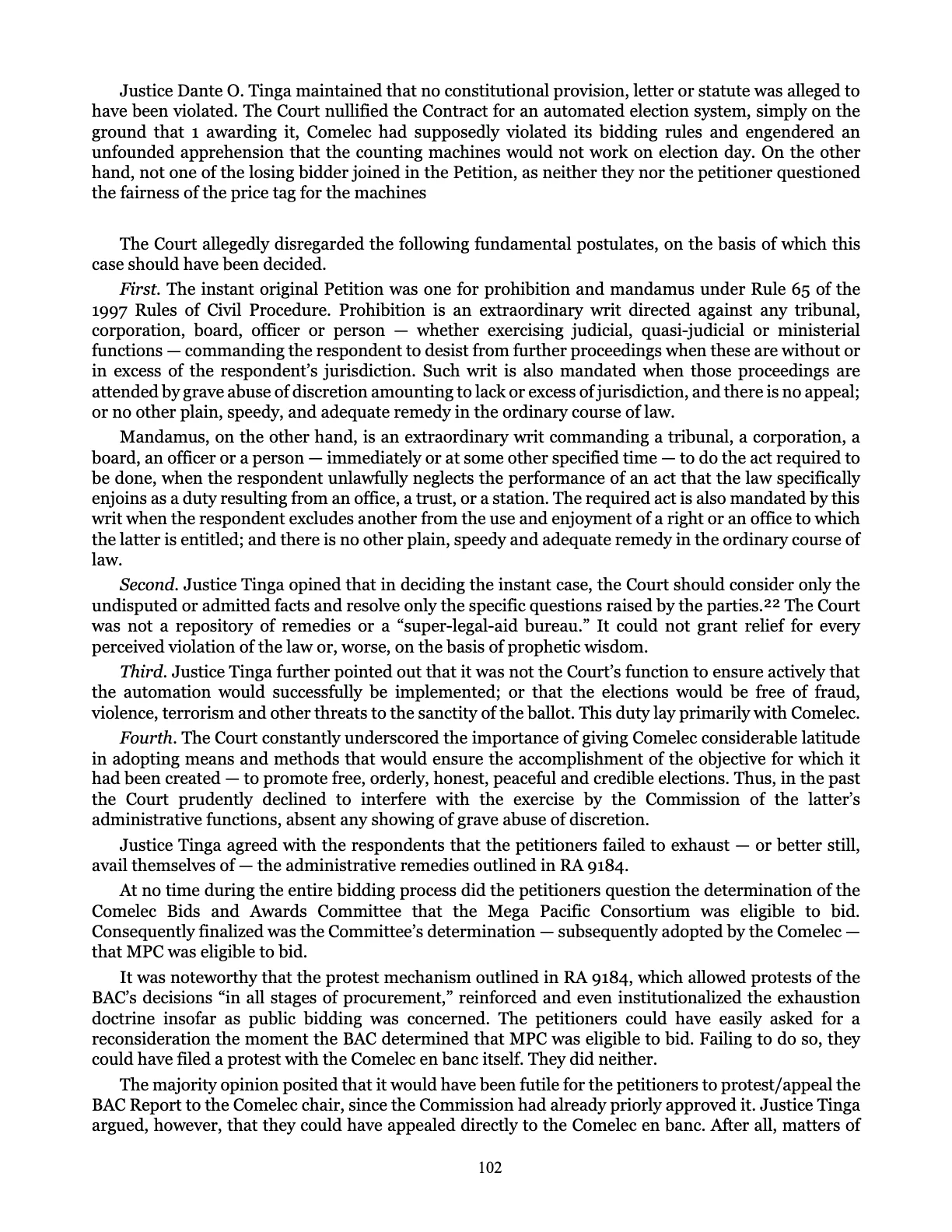 Leveling the Playing Field, page 102
