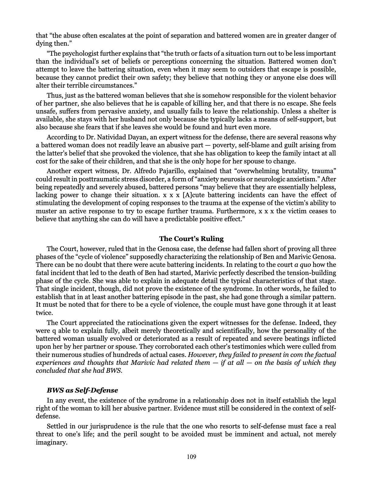 Leveling the Playing Field, page 109