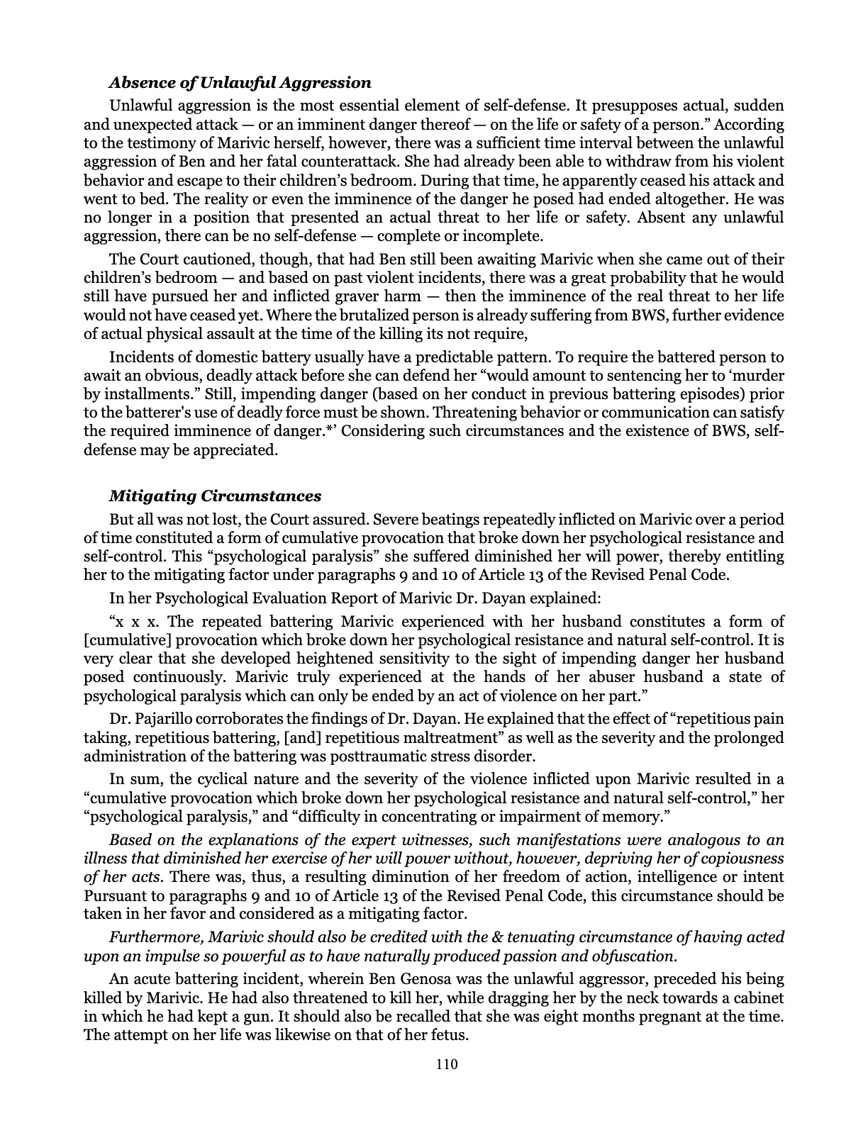 Leveling the Playing Field, page 110