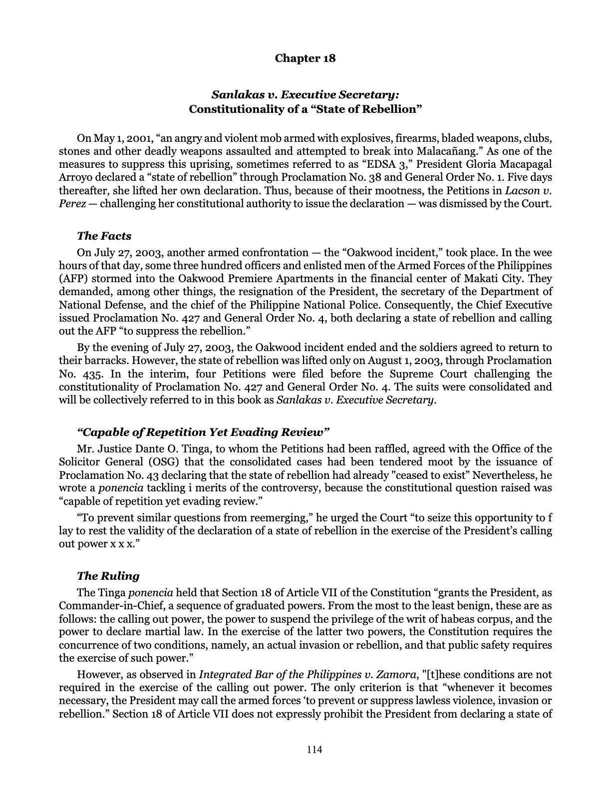Leveling the Playing Field, page 114