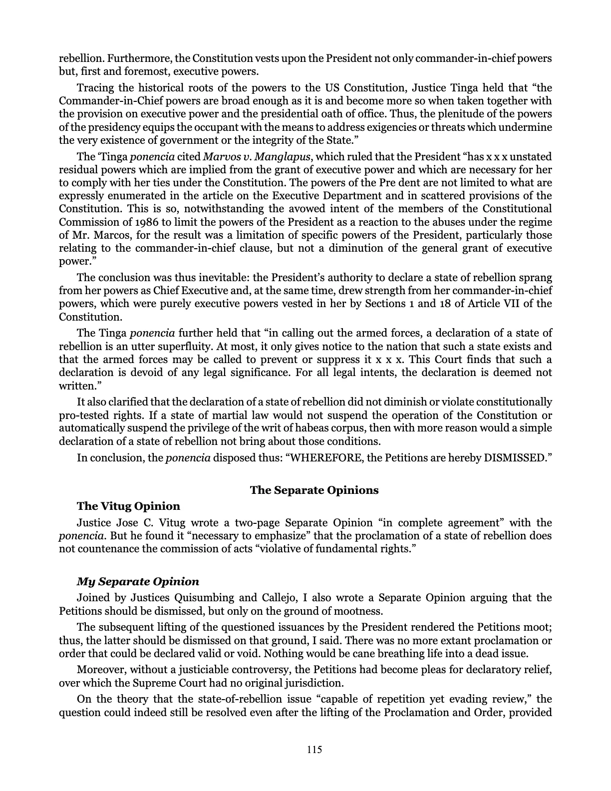Leveling the Playing Field, page 115